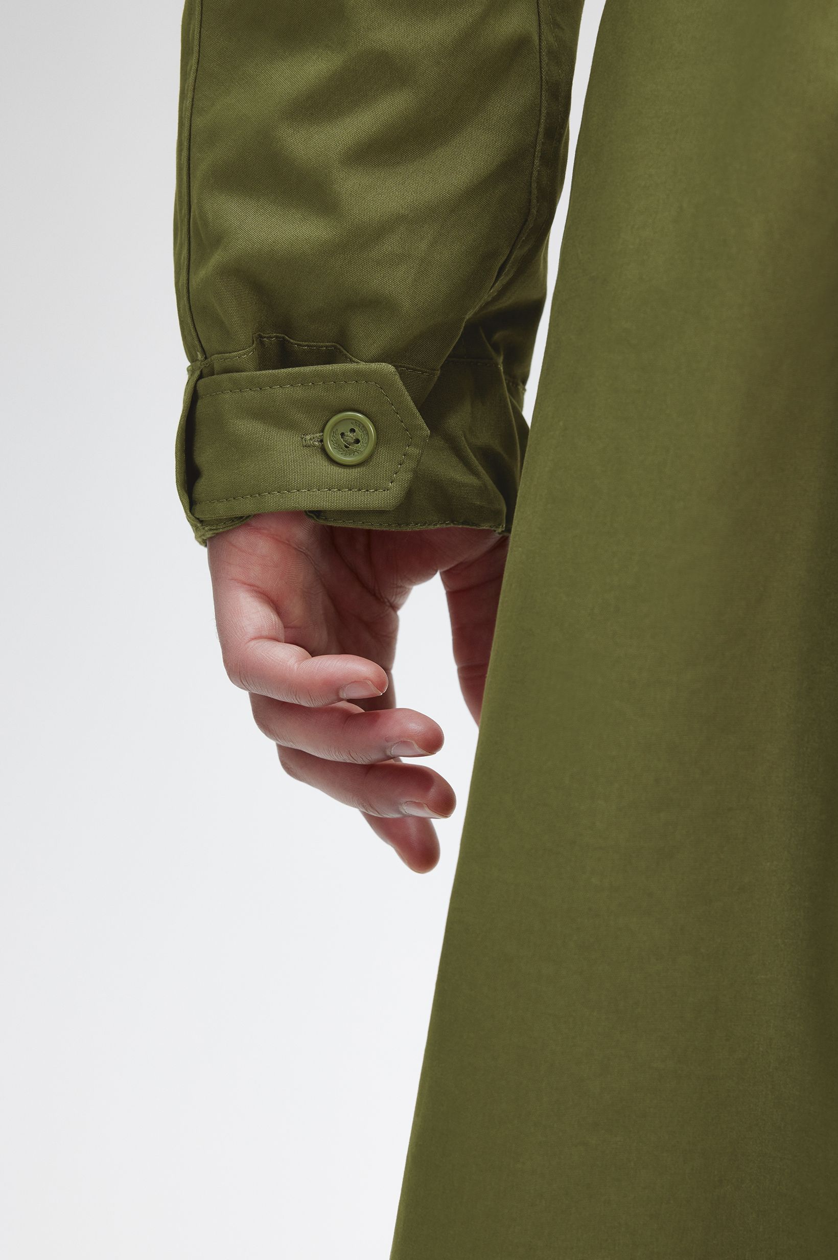 Fred Perry - FUR LINED PARKA - Parka Green Fred Perry - FUR LINED PARKA - Parka Green