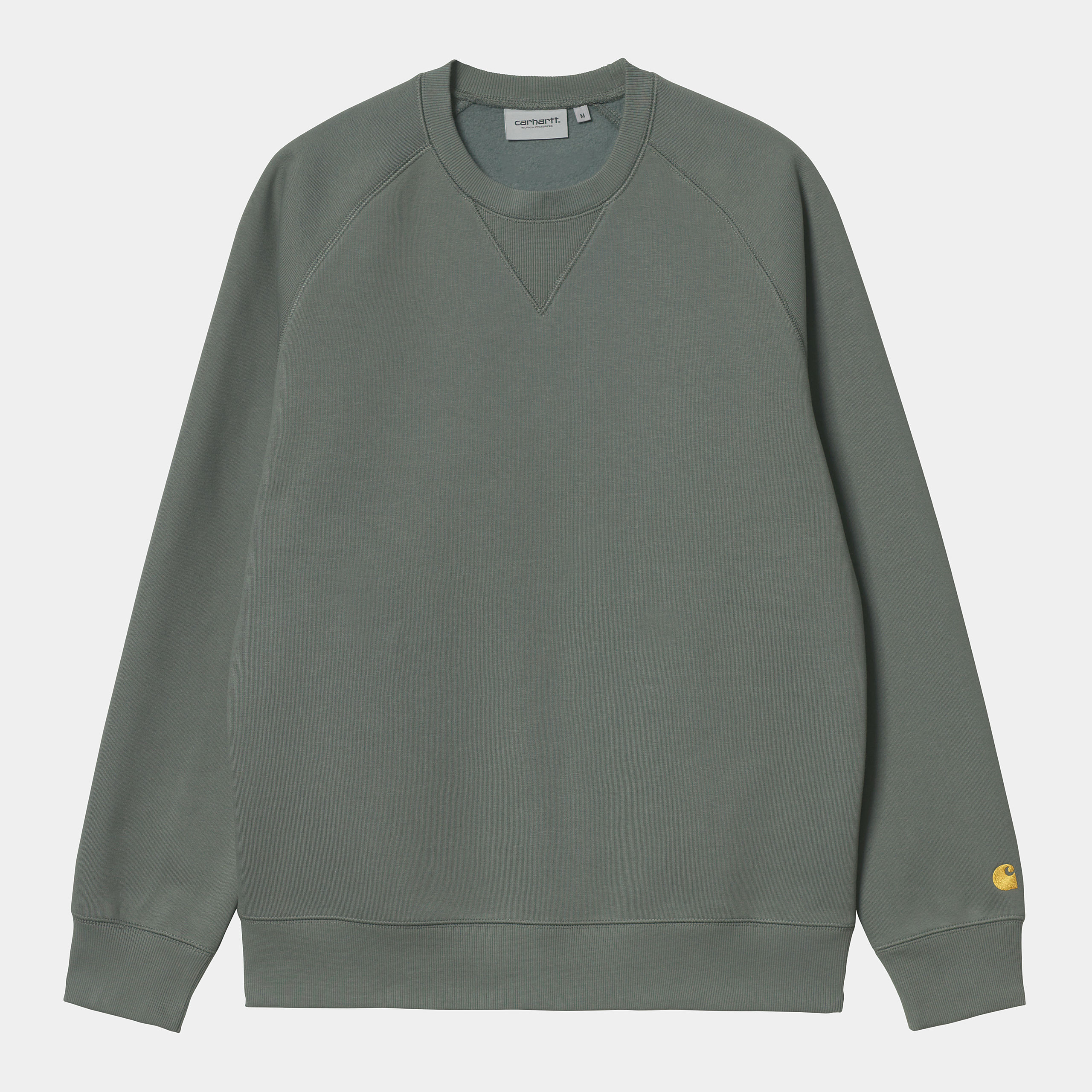 Carhartt WIP - CHASE SWEAT - Thyme/Gold