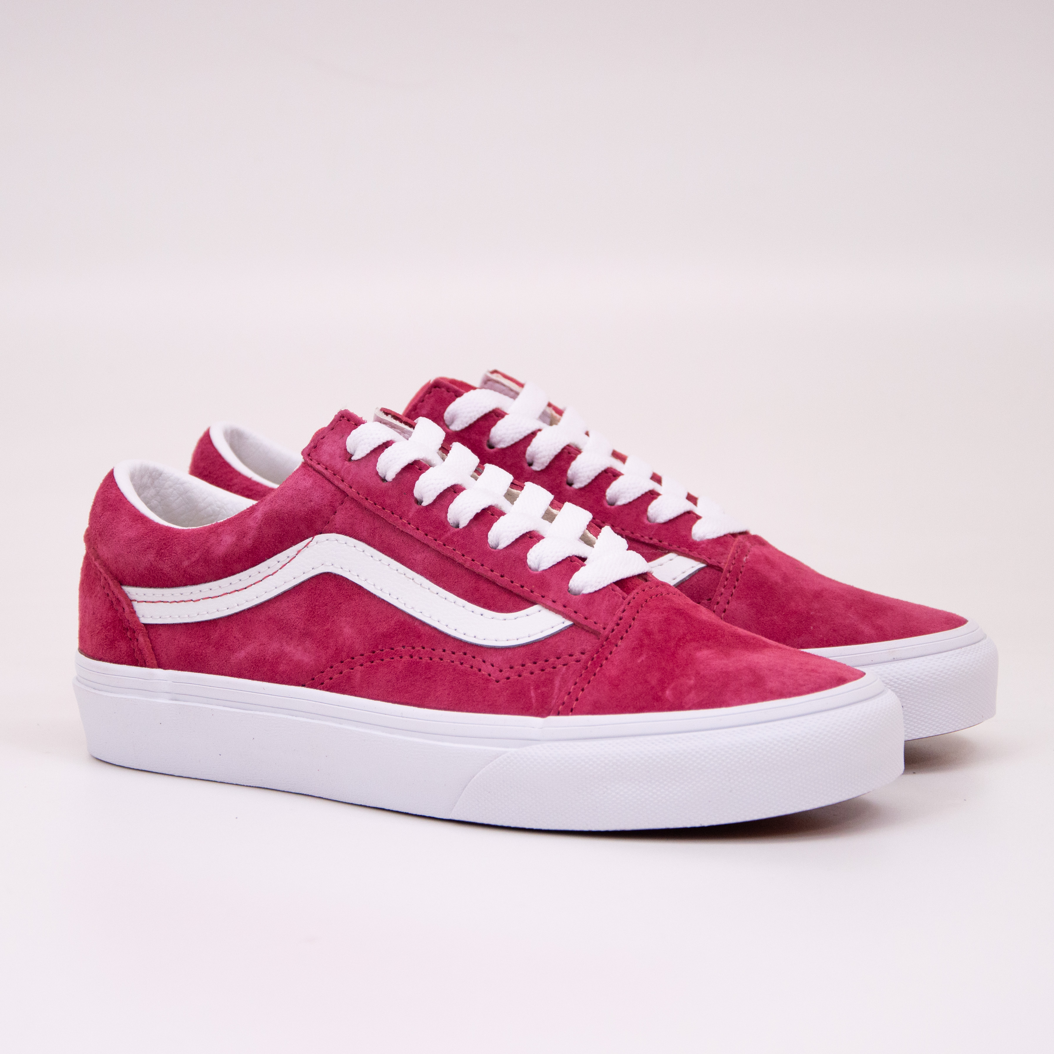 Vans - OLD SKOOL - Pig Suede - Holly Berry