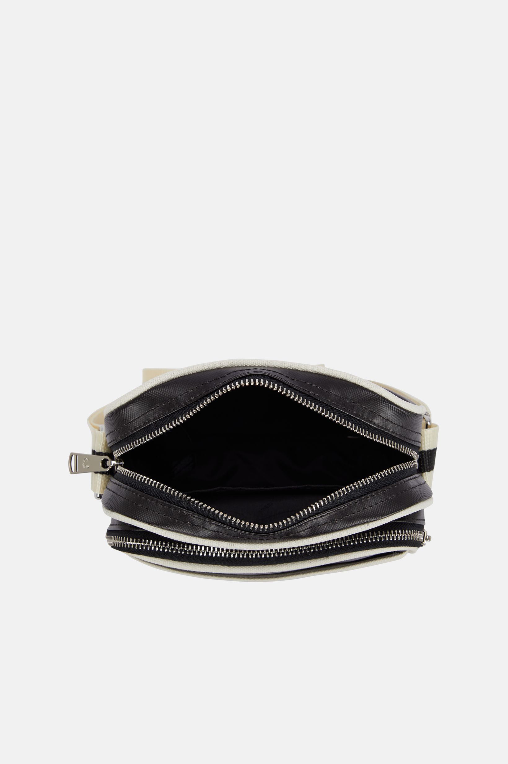 Fred Perry - CLASSIC SIDE BAG - Black/Ecru Fred Perry - CLASSIC SIDE BAG - Black/Ecru