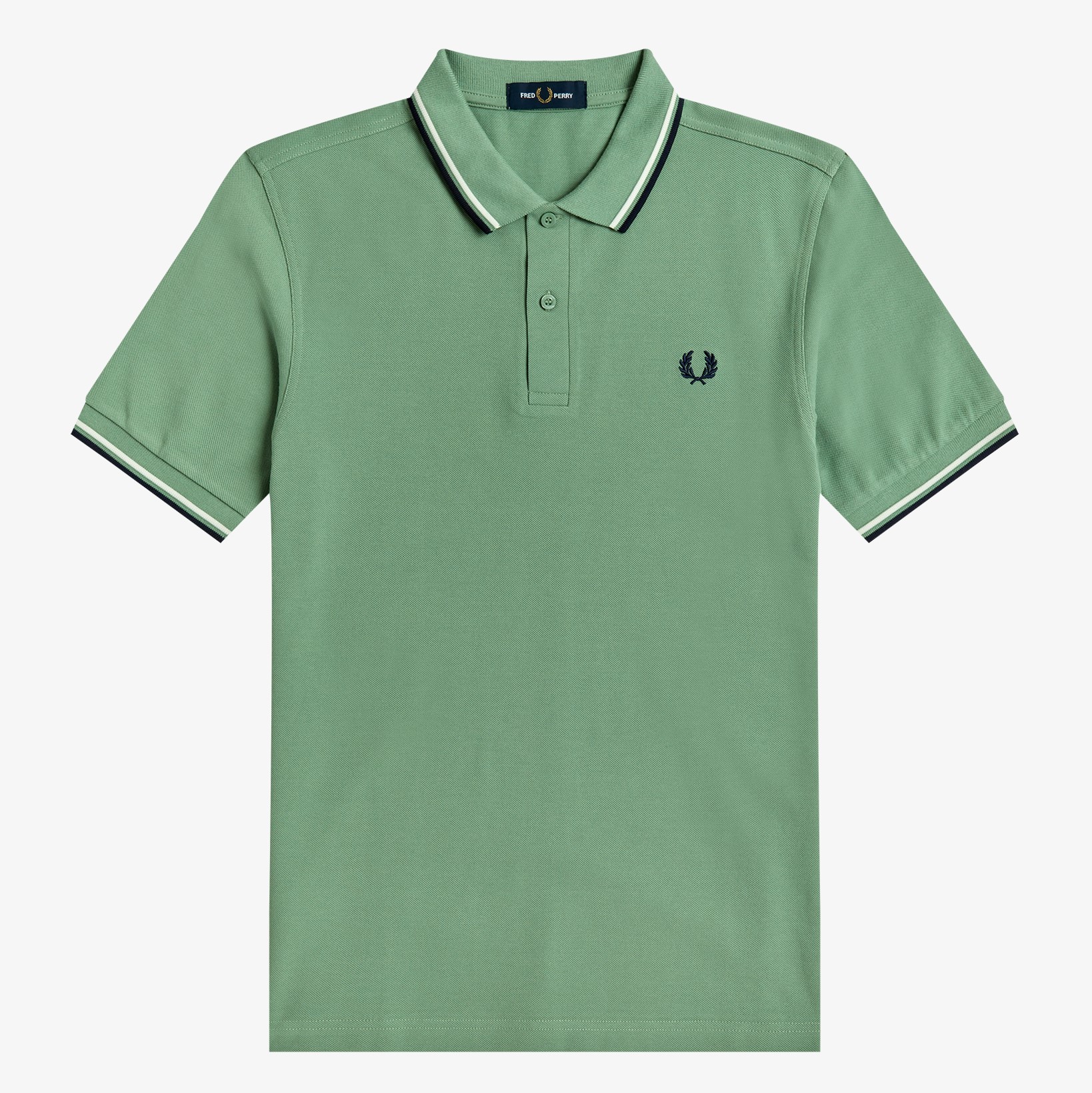 Fred Perry - TWIN TIPPED POLO SHIRT - Pistachio