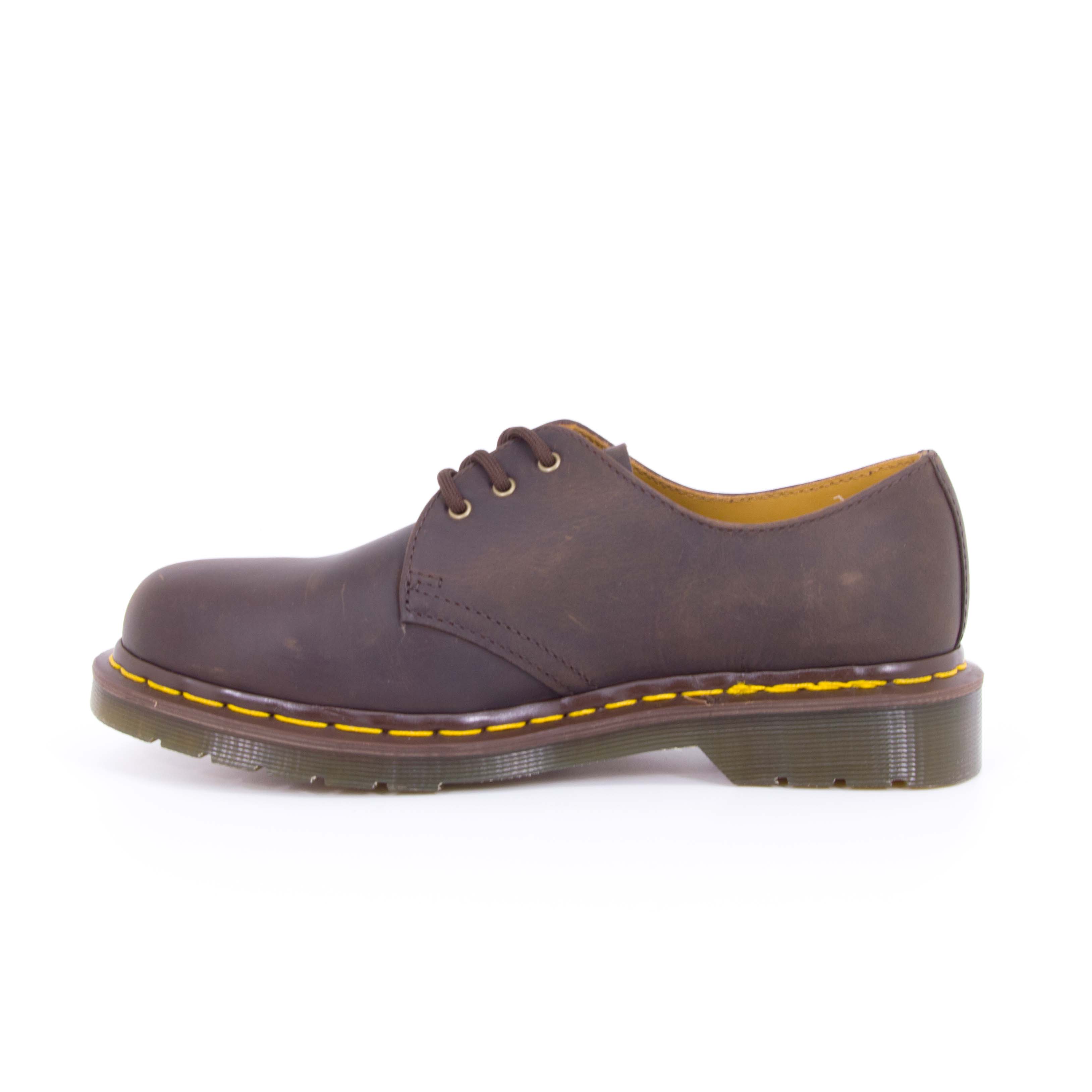 Dr. Martens - 1461 - Dark Brown/Gaucho Crazy Horse