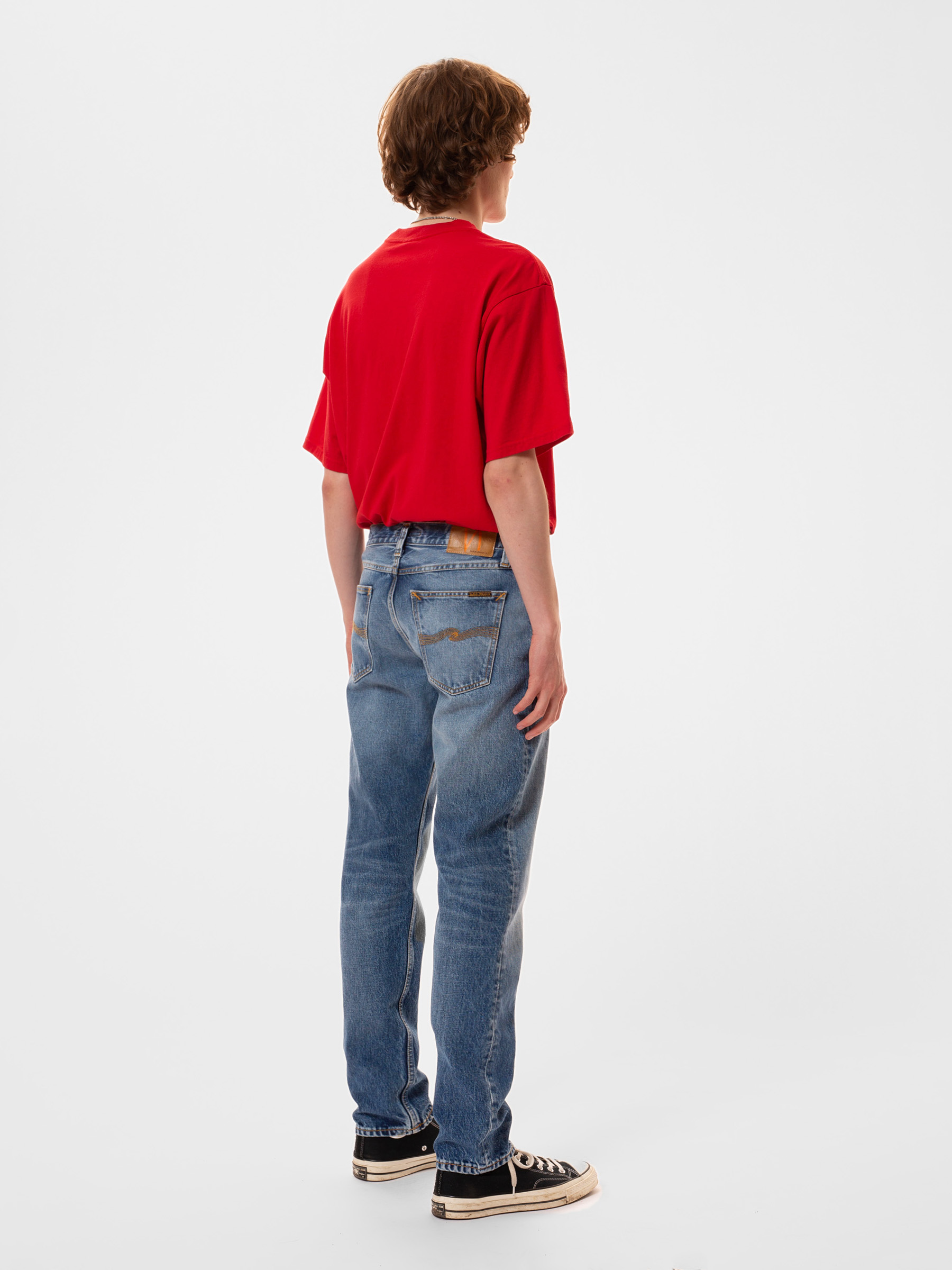 Nudie Jeans - STEADY EDDIE II - Blue Tornado Nudie Jeans - STEADY EDDIE II - Blue Tornado