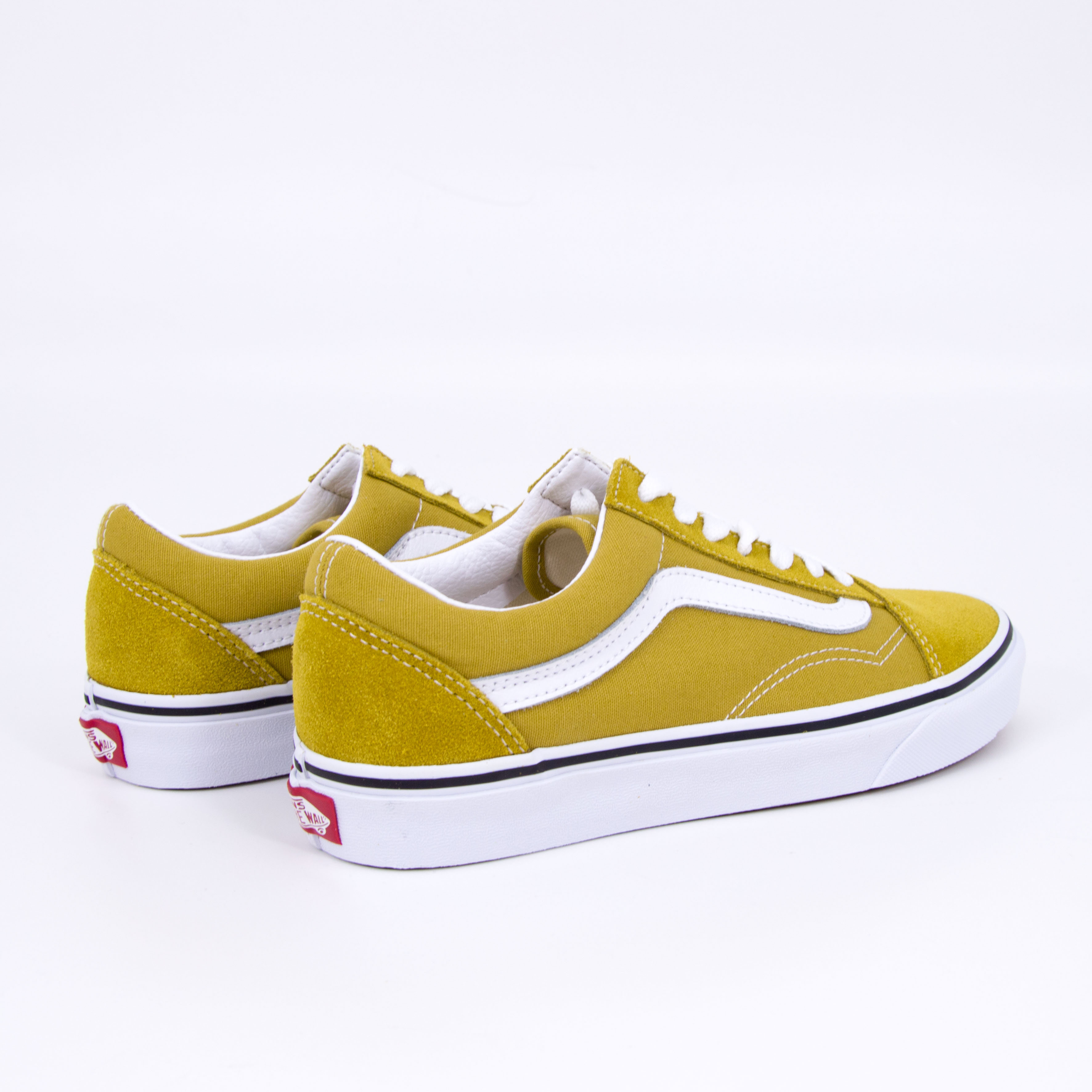 Vans - OLD SKOOL - Olive Oil/True White