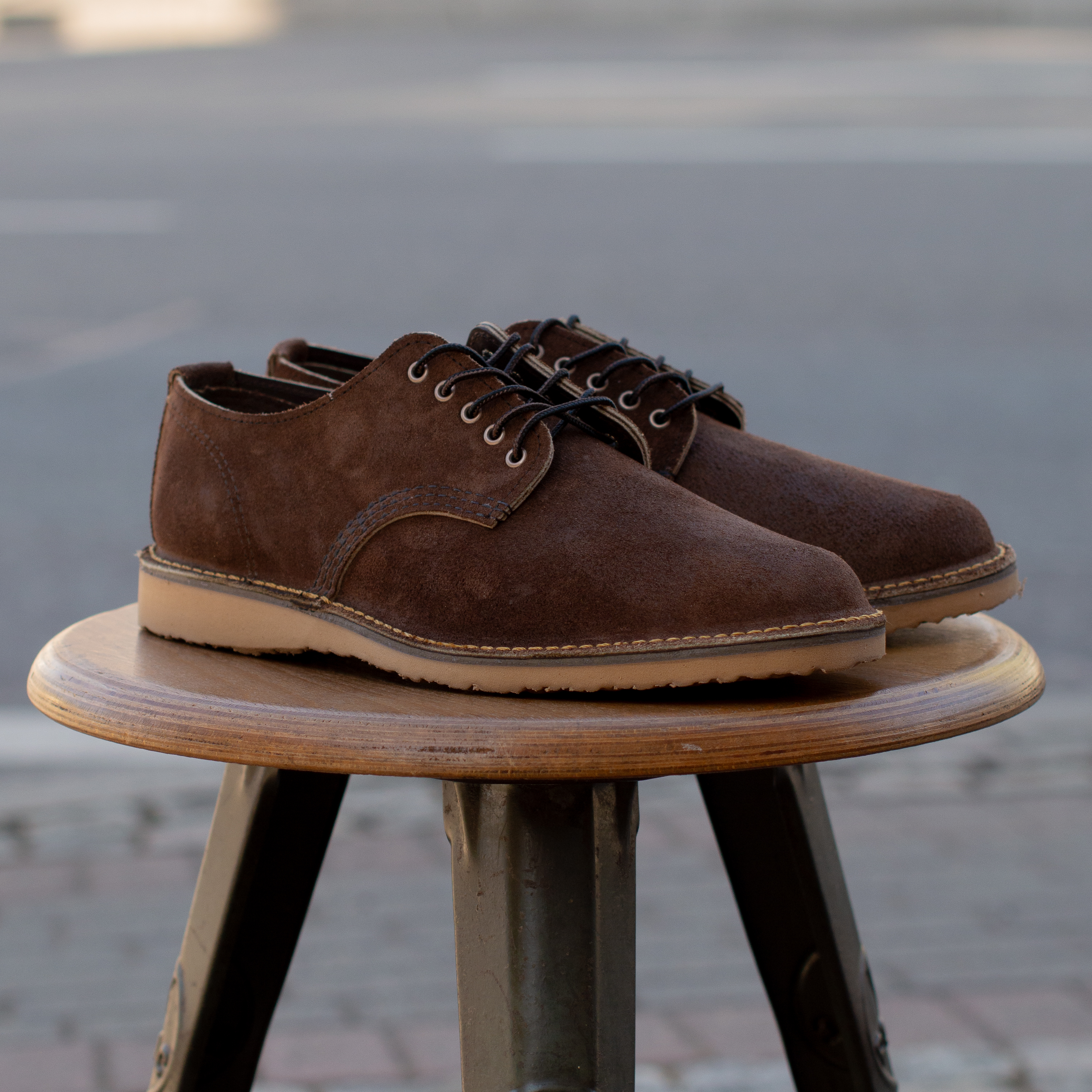 Red Wing  - WEEKENDER OXFORD - Chocolate Muleskinner