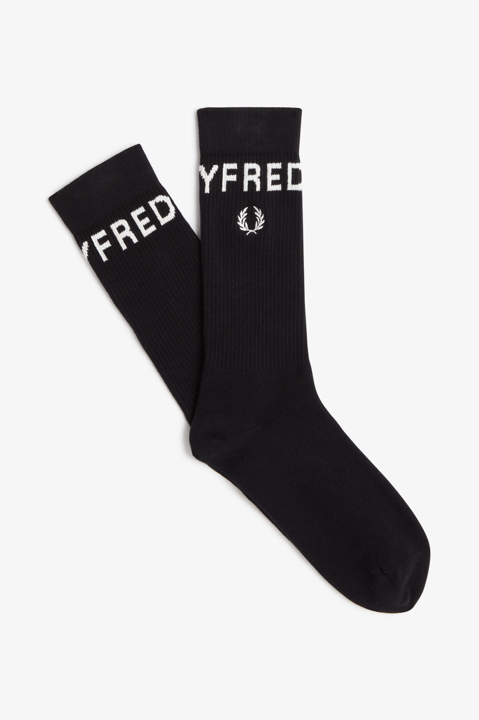 Fred Perry - BOLD TIPPED SOCKS  - Black