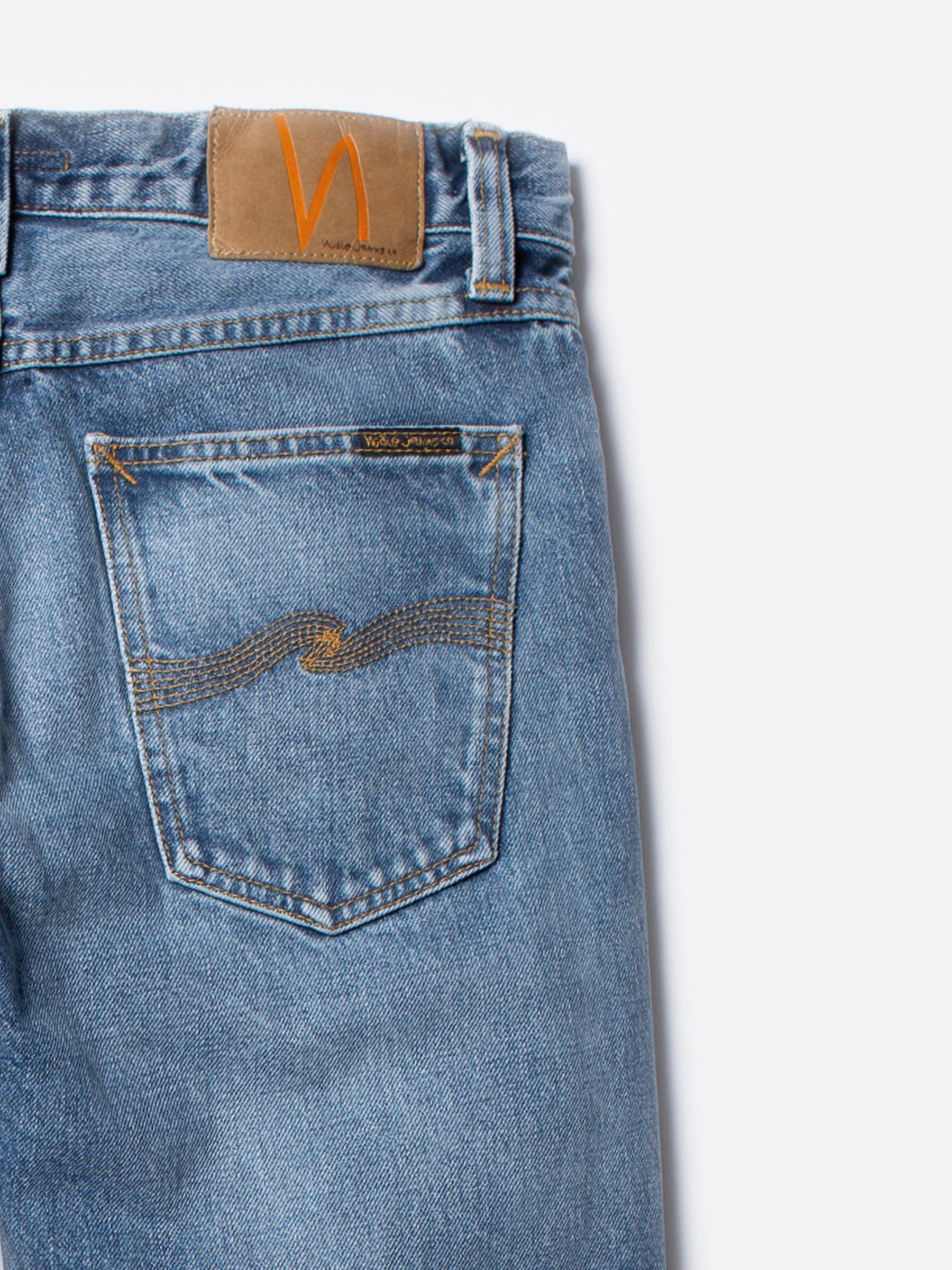 Nudie Jeans - STEADY EDDIE II - Blue Tornado Nudie Jeans - STEADY EDDIE II - Blue Tornado