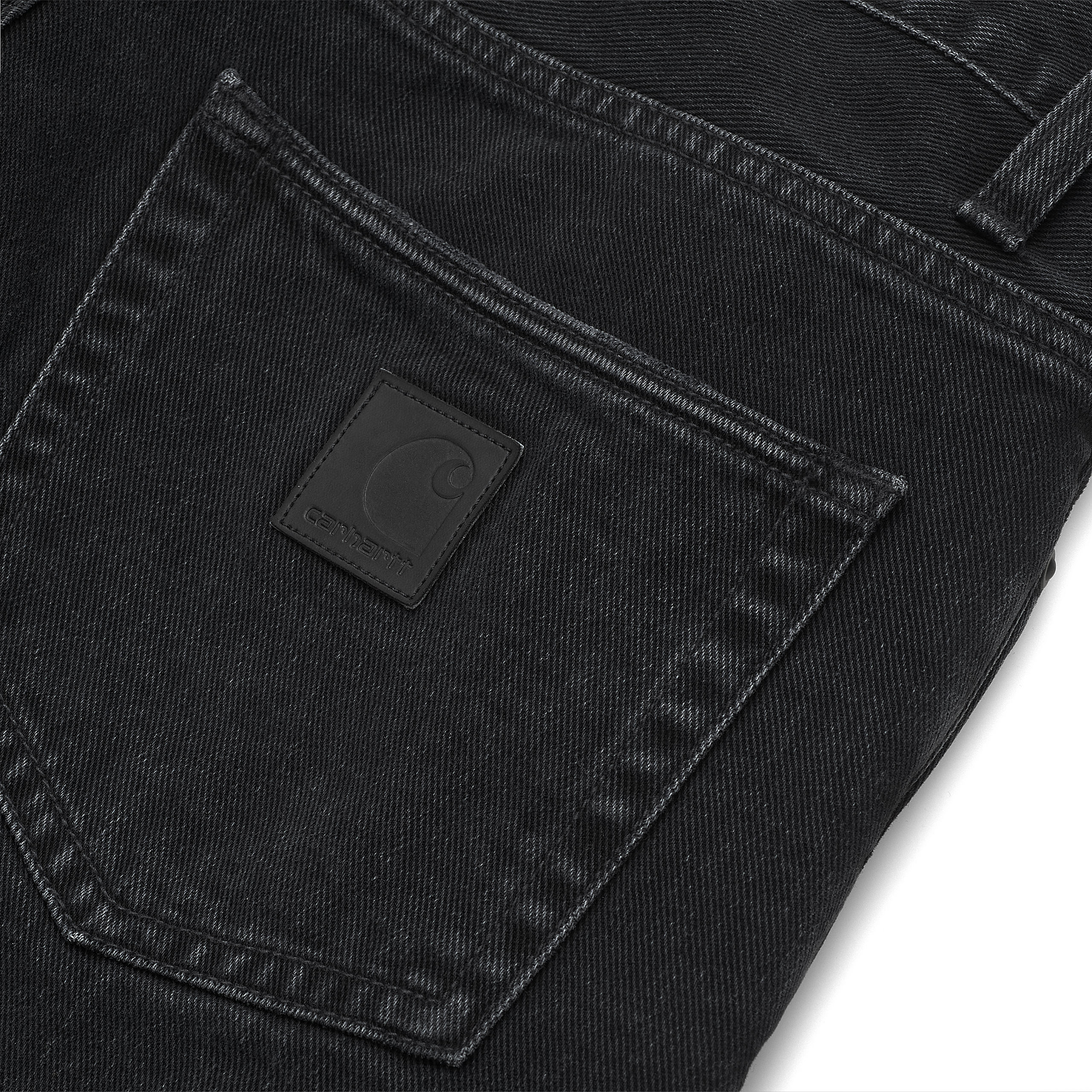 Carhartt WIP - KLONDIKE PANT - Black (Stone Washed) Carhartt WIP - KLONDIKE PANT - Black (Stone Washed)