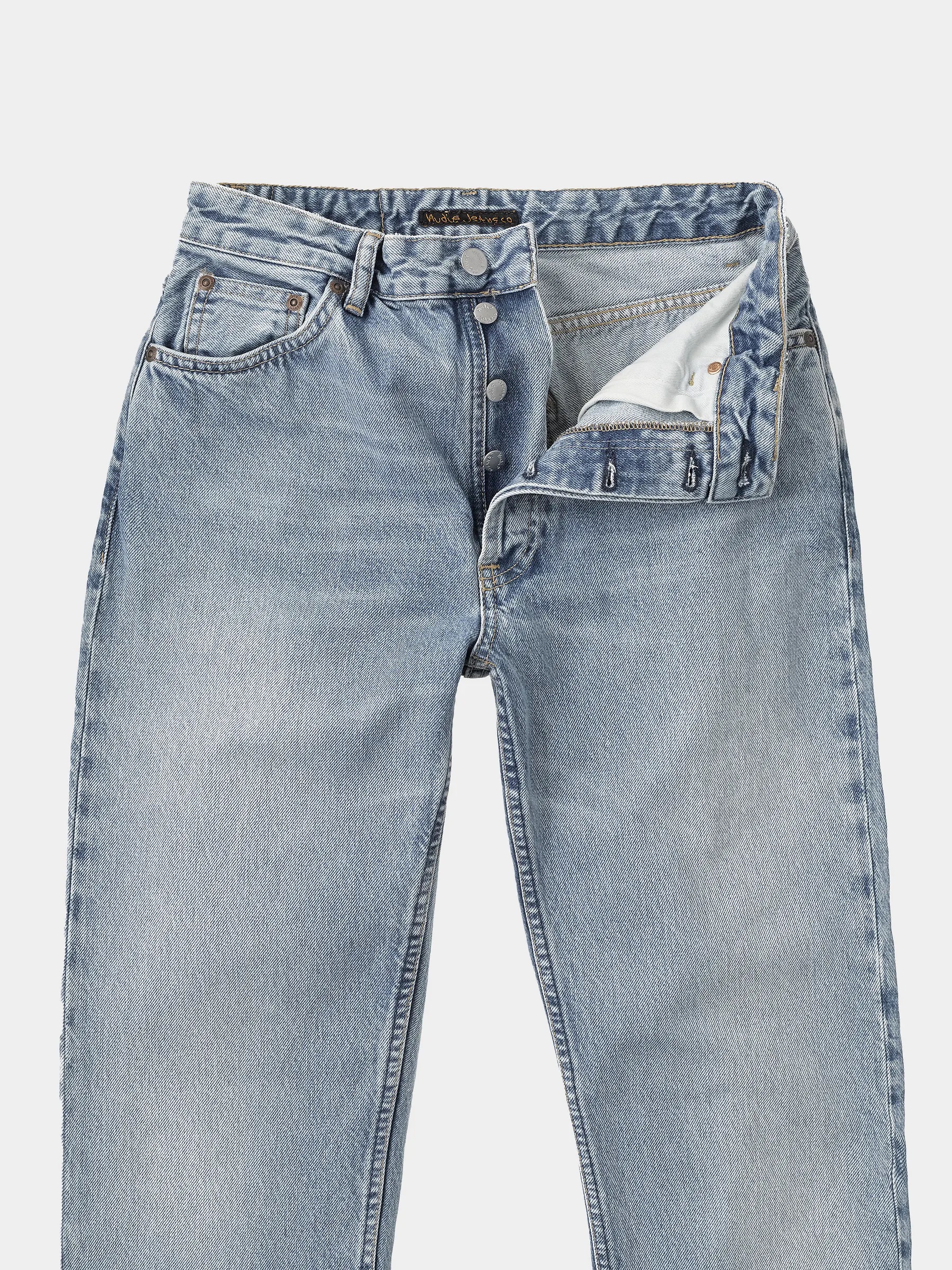 Nudie Jeans - BREEZY BRITT - Blue Desert