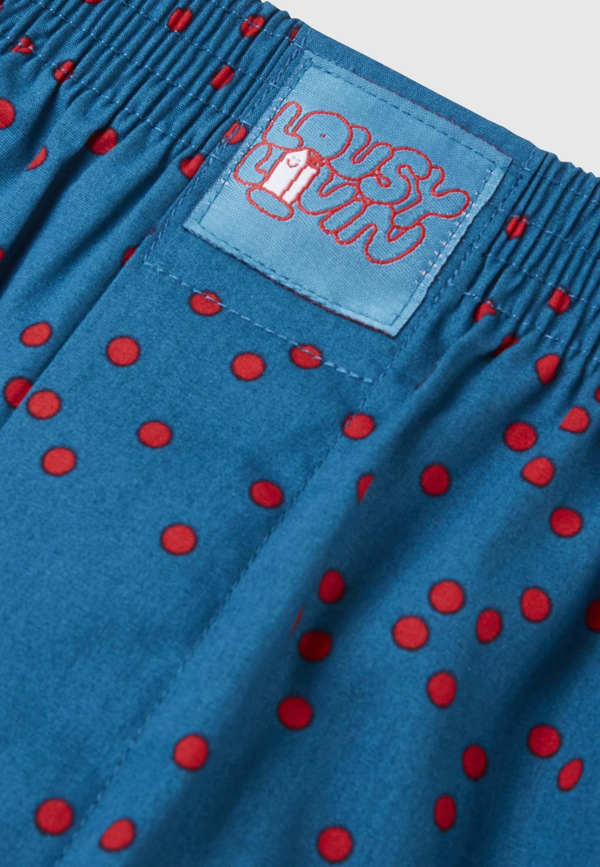 Lousy Livin - DOTS BOXER - Teal