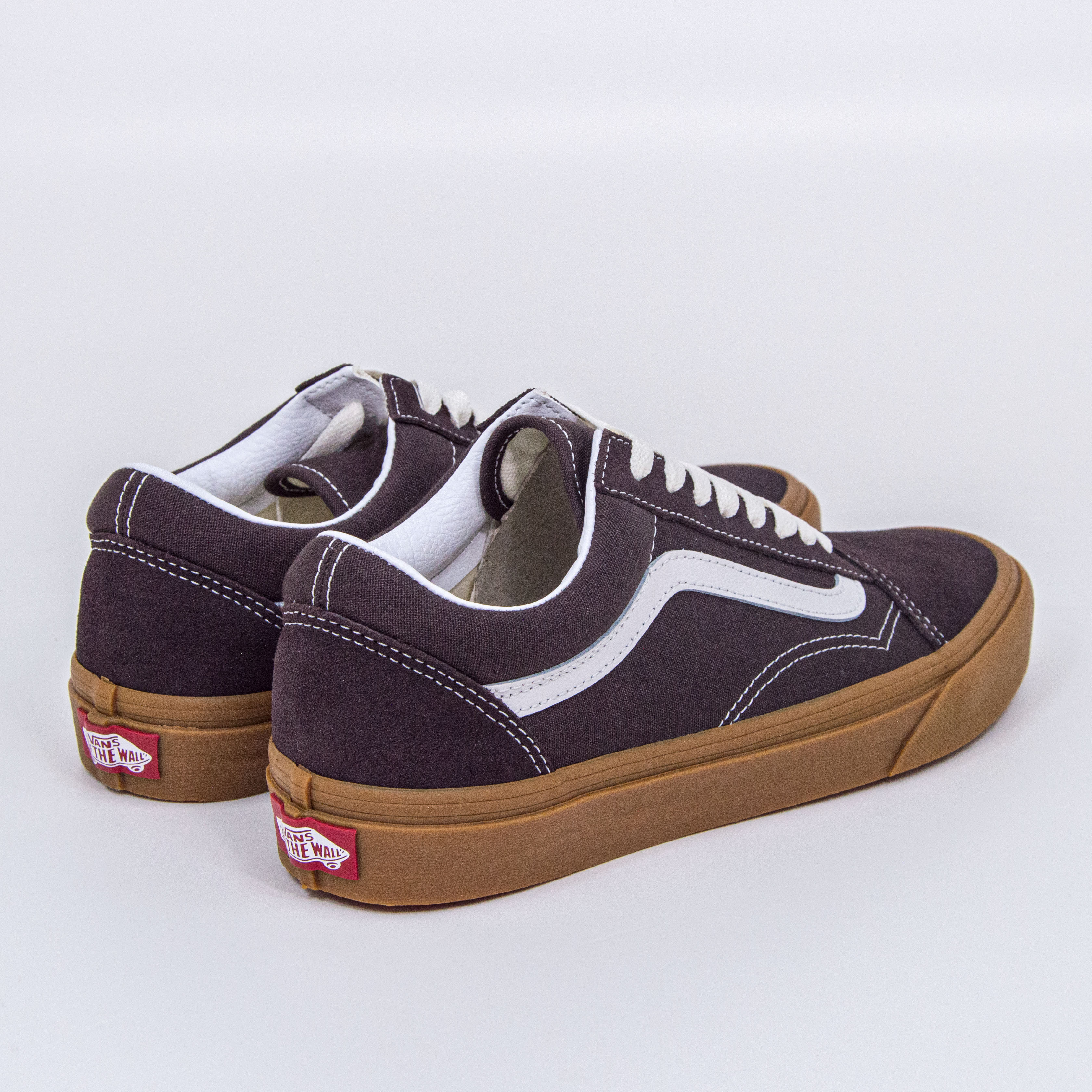 Vans - OLD SKOOL - Vintage Chocolate Gum