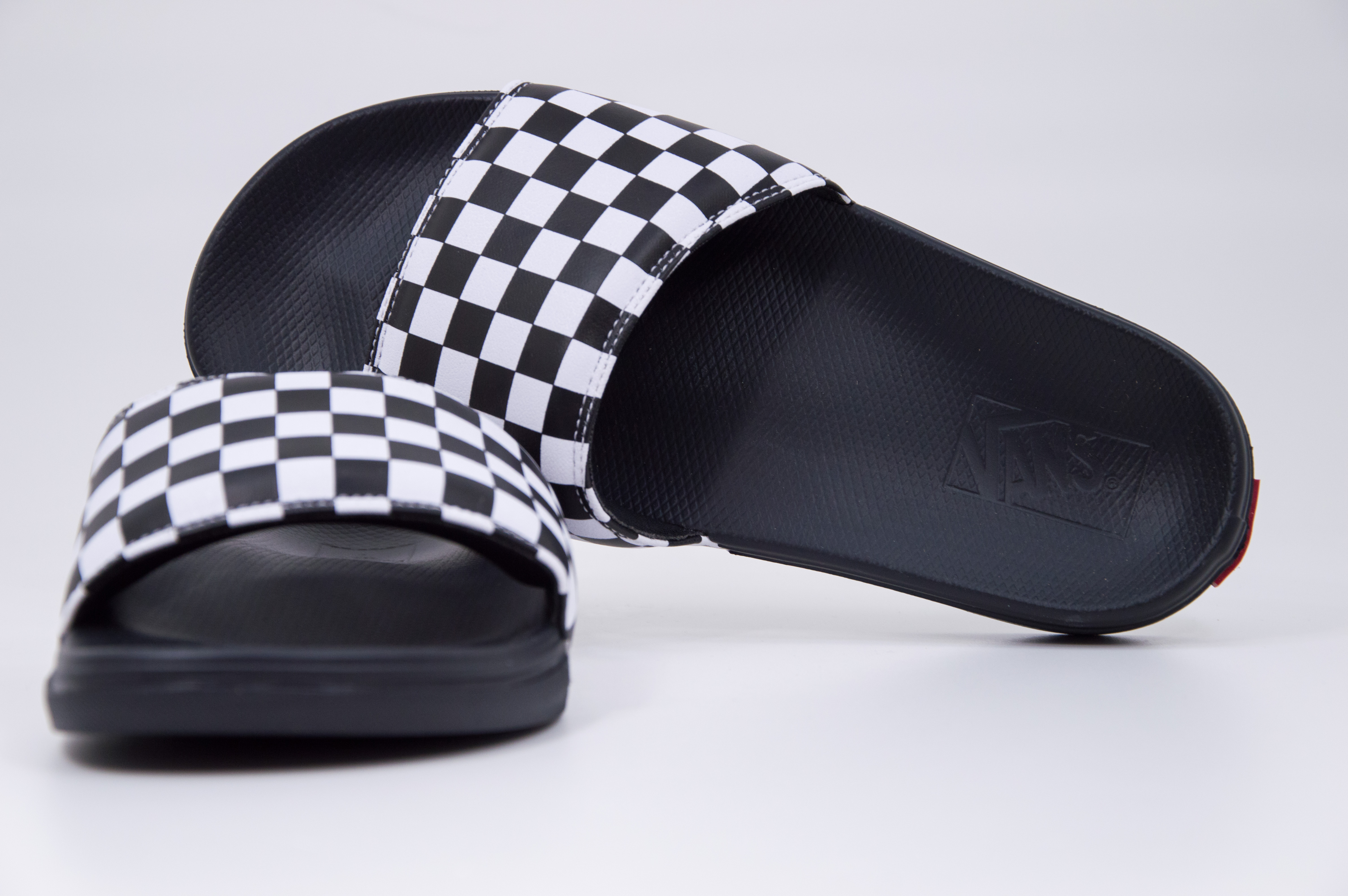 Vans - LA COSTA SLIDE-ON - (Checkerboard) True White/Black