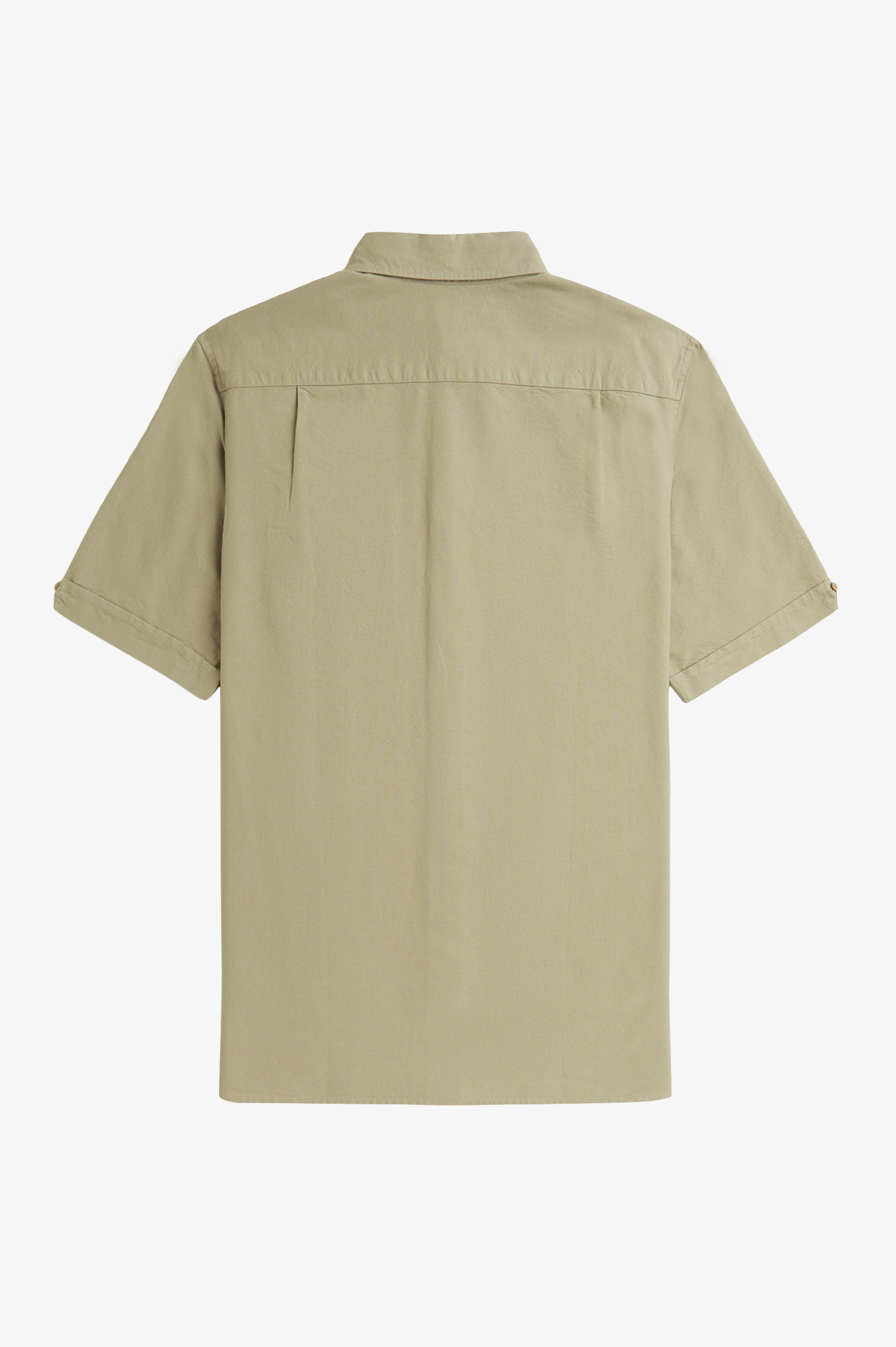 Fred Perry - OXFORD SHIRT (Short Sleeve) - Warm Grey