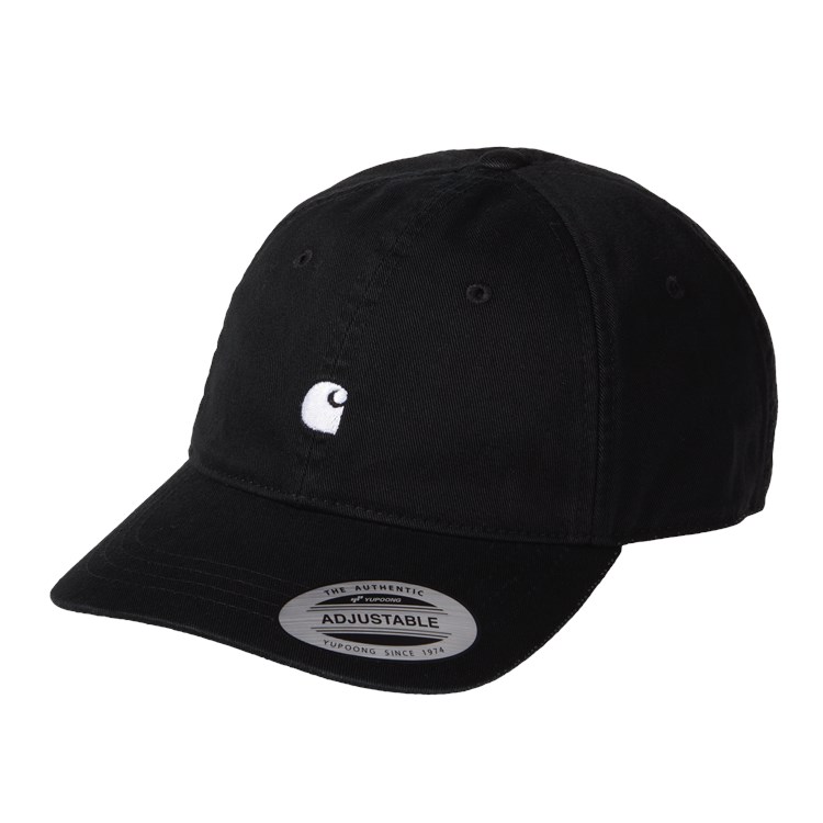 Carhartt WIP - MADISON LOGO CAP -  Black/White