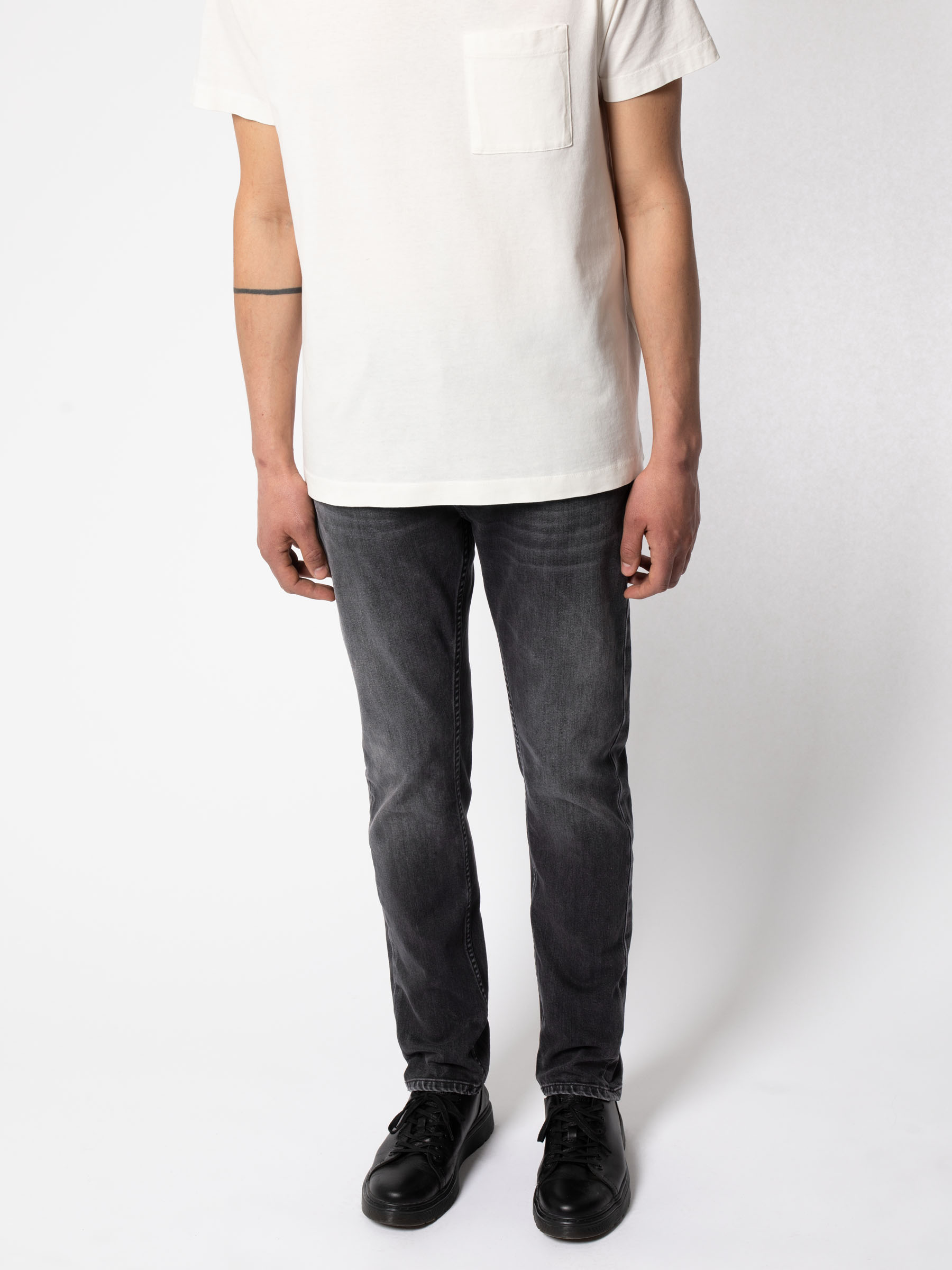 Nudie Jeans - LEAN DEAN - Black Eyes Nudie Jeans - LEAN DEAN - Black Eyes