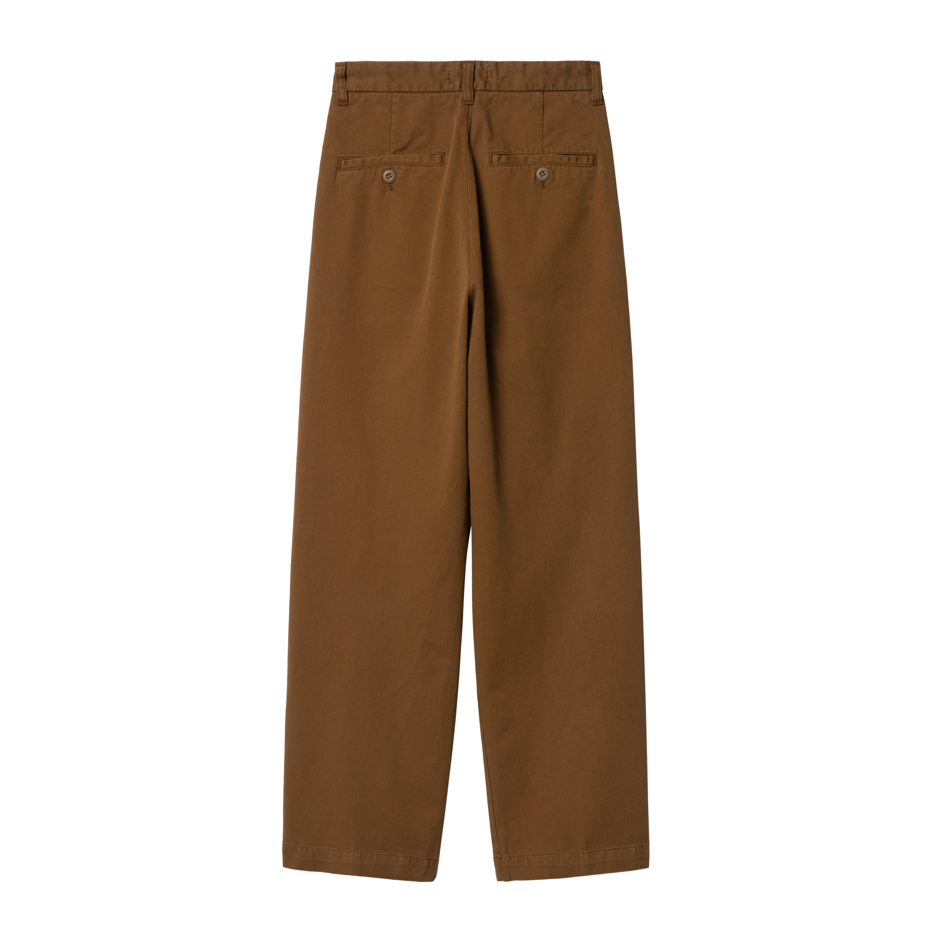 Carhartt WIP - W' CARA PANT - Deep hamilton brown (garment dyed)  