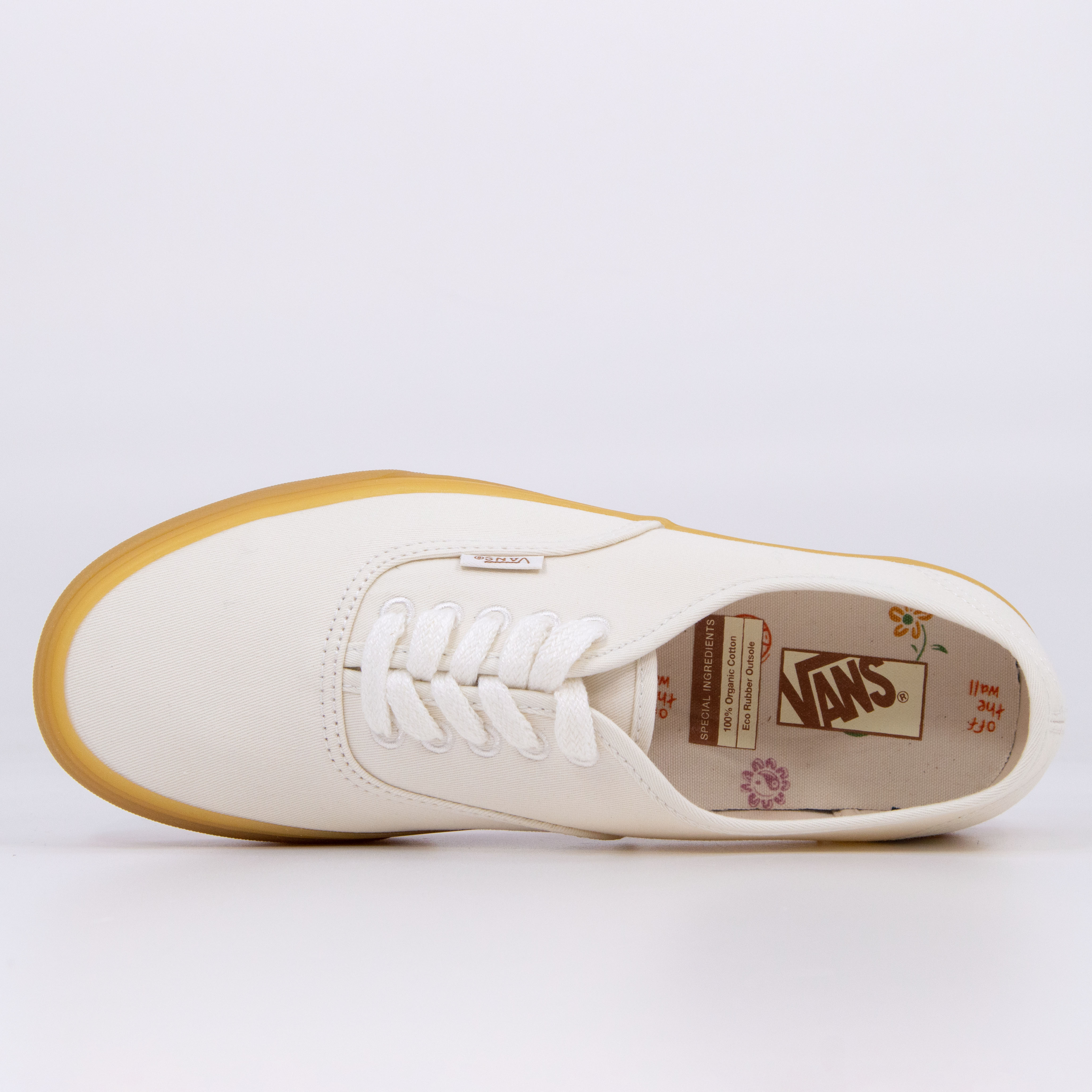 Vans - AUTHENTIC - (Eco Theory in Our Hands) - White/Gum