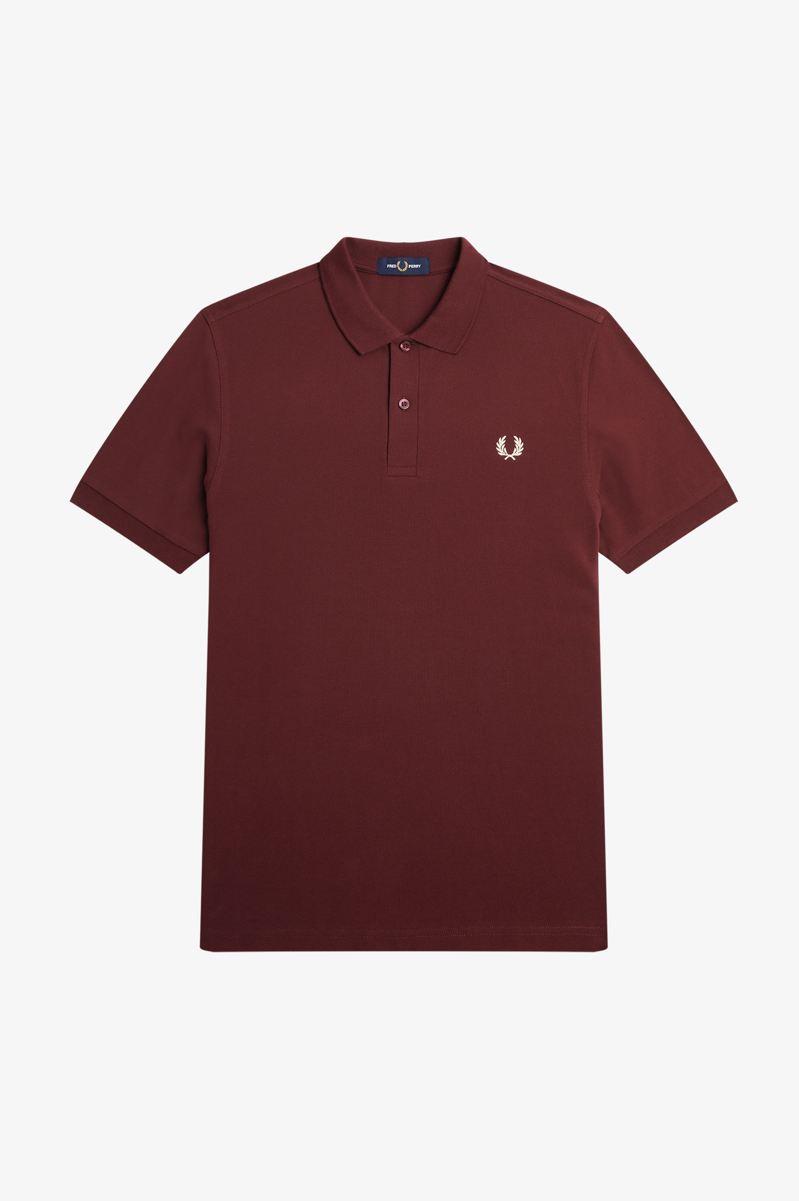Fred Perry - PLAIN FRED PERRY SHIRT - Oxblood Fred Perry - PLAIN FRED PERRY SHIRT - Oxblood