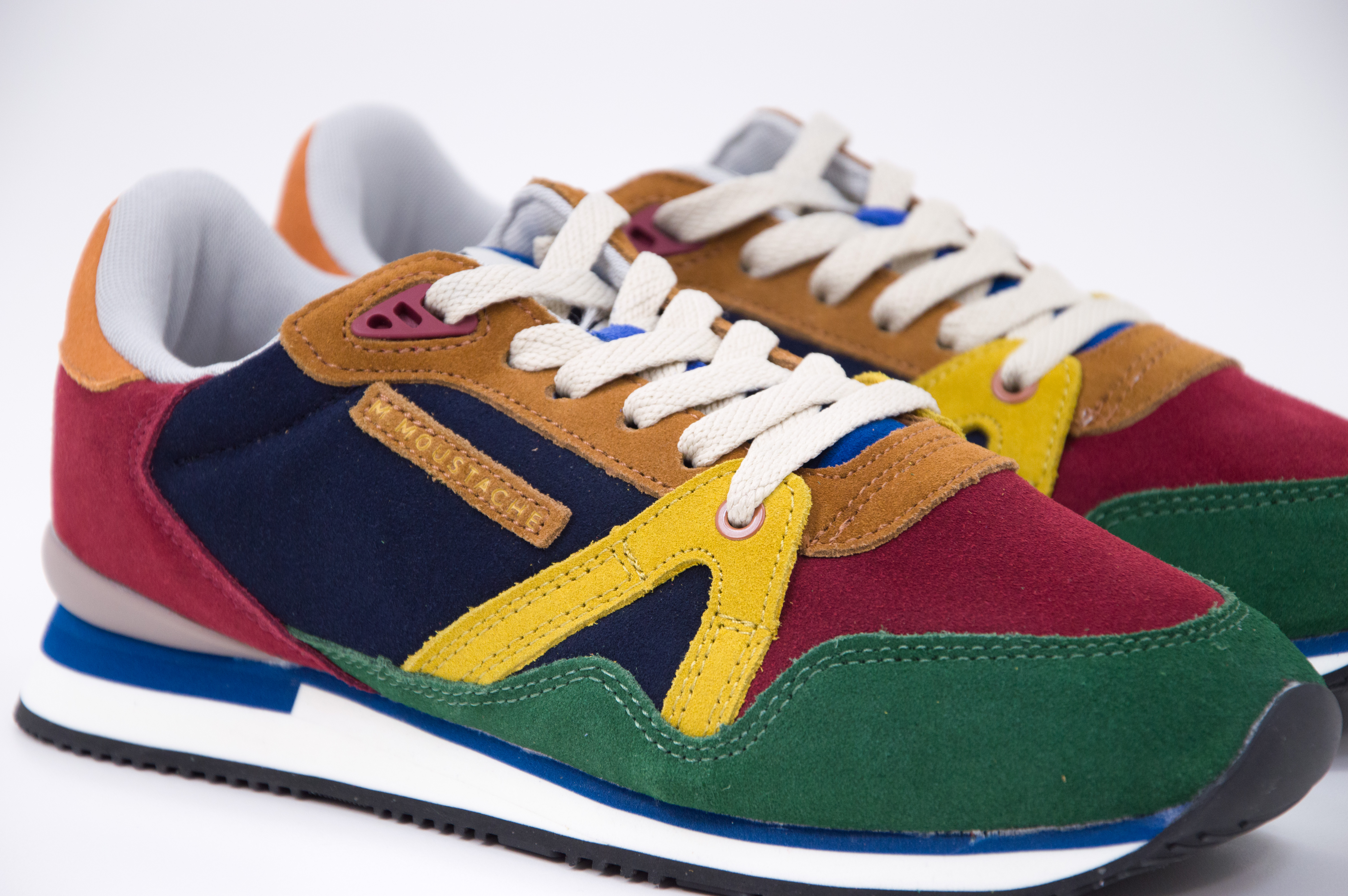 M.Moustache - ANDRÉ RUNNING - Bordeaux/Mustard | EUR 42 | G0056303.3
