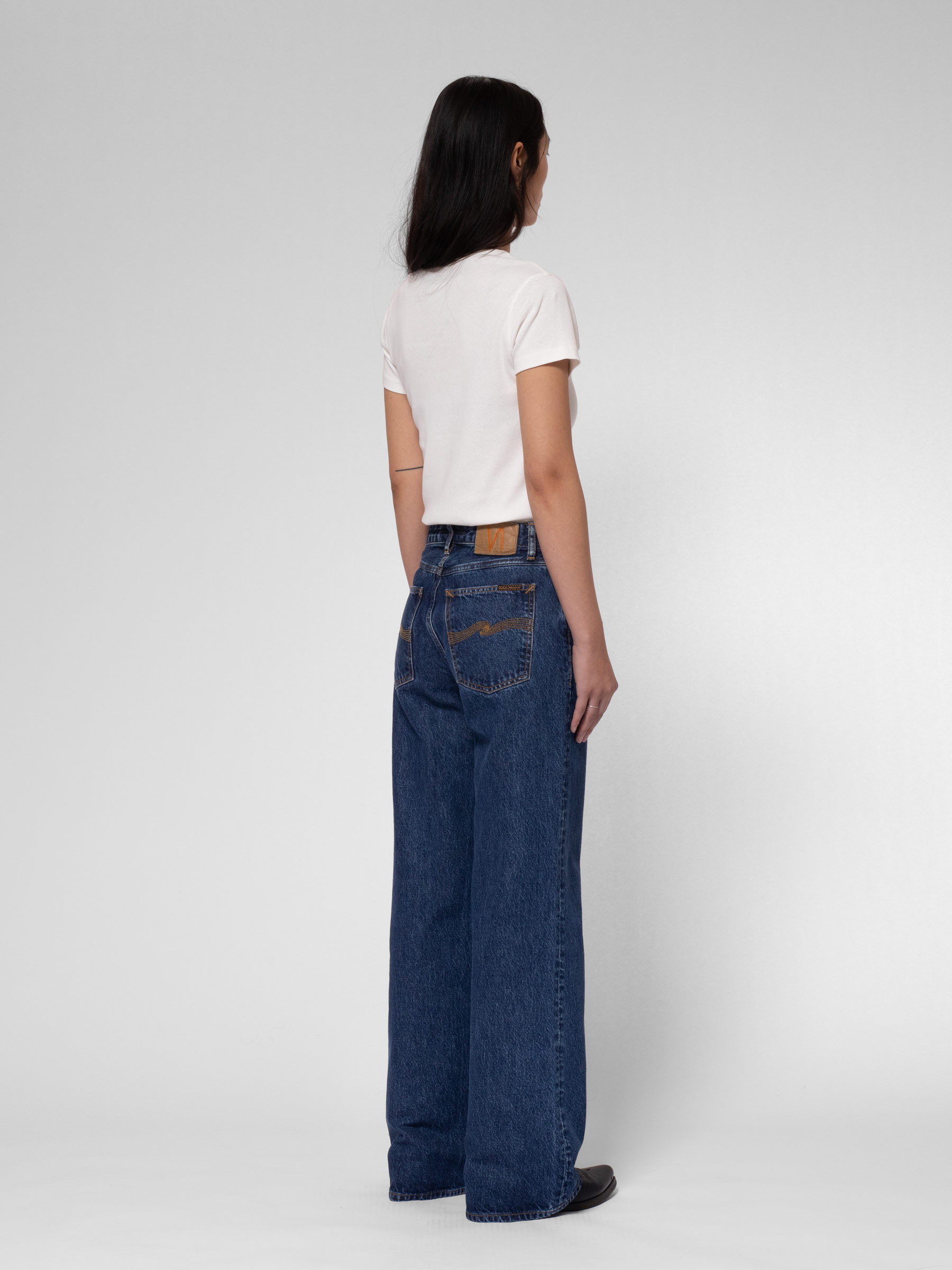 Nudie Jeans - WIDE HEIDI - Evening Jazz Nudie Jeans - WIDE HEIDI - Evening Jazz