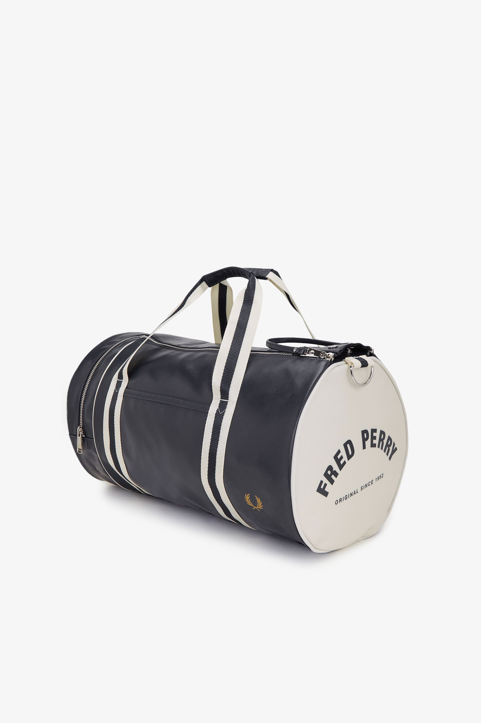Fred Perry - CLASSIC BARREL BAG - Navy Fred Perry - CLASSIC BARREL BAG - Navy