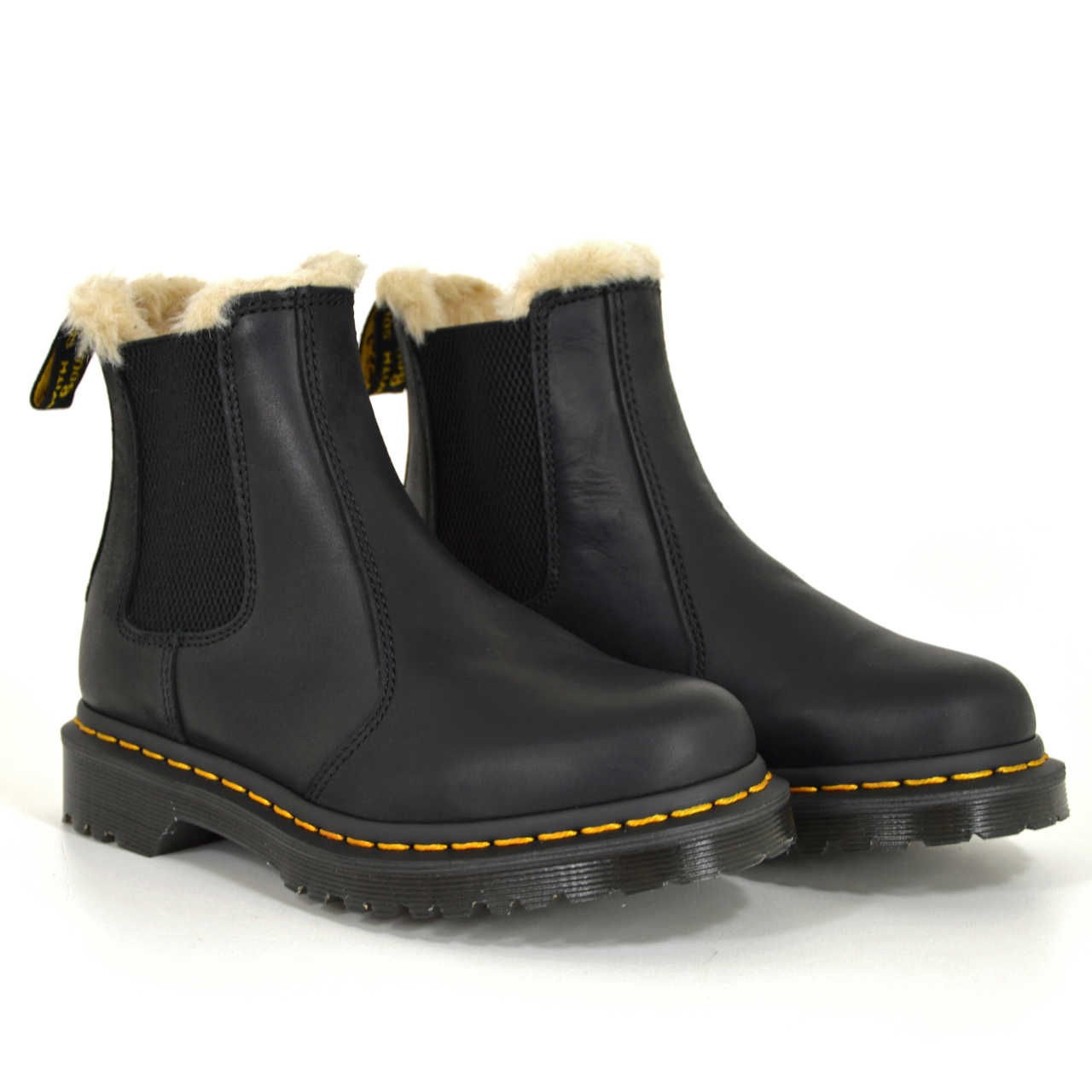 Dr. Martens - 2976 LEONORE - Black Burnished Wyoming