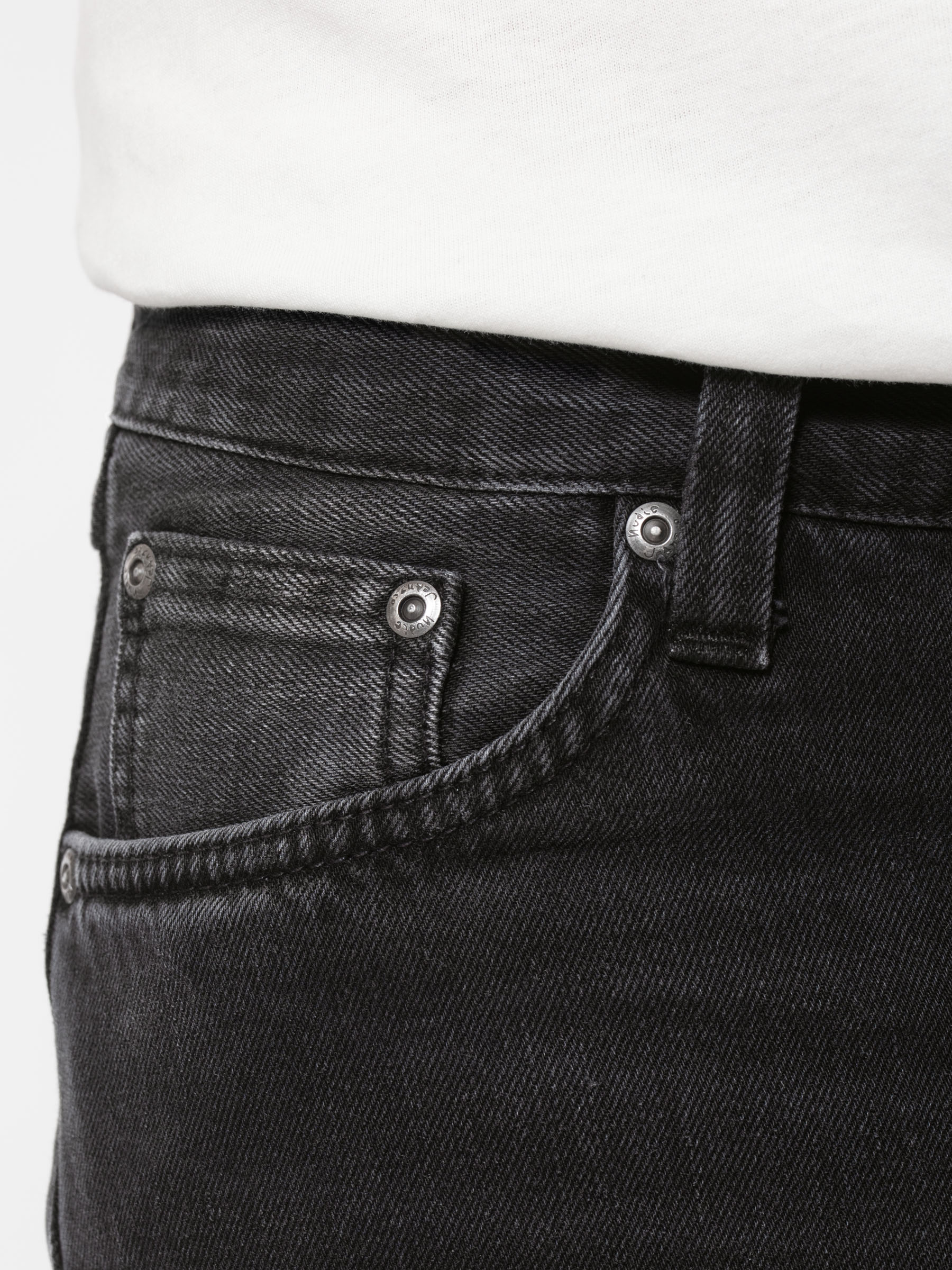 Nudie Jeans - STEADY EDDIE II - Black Change