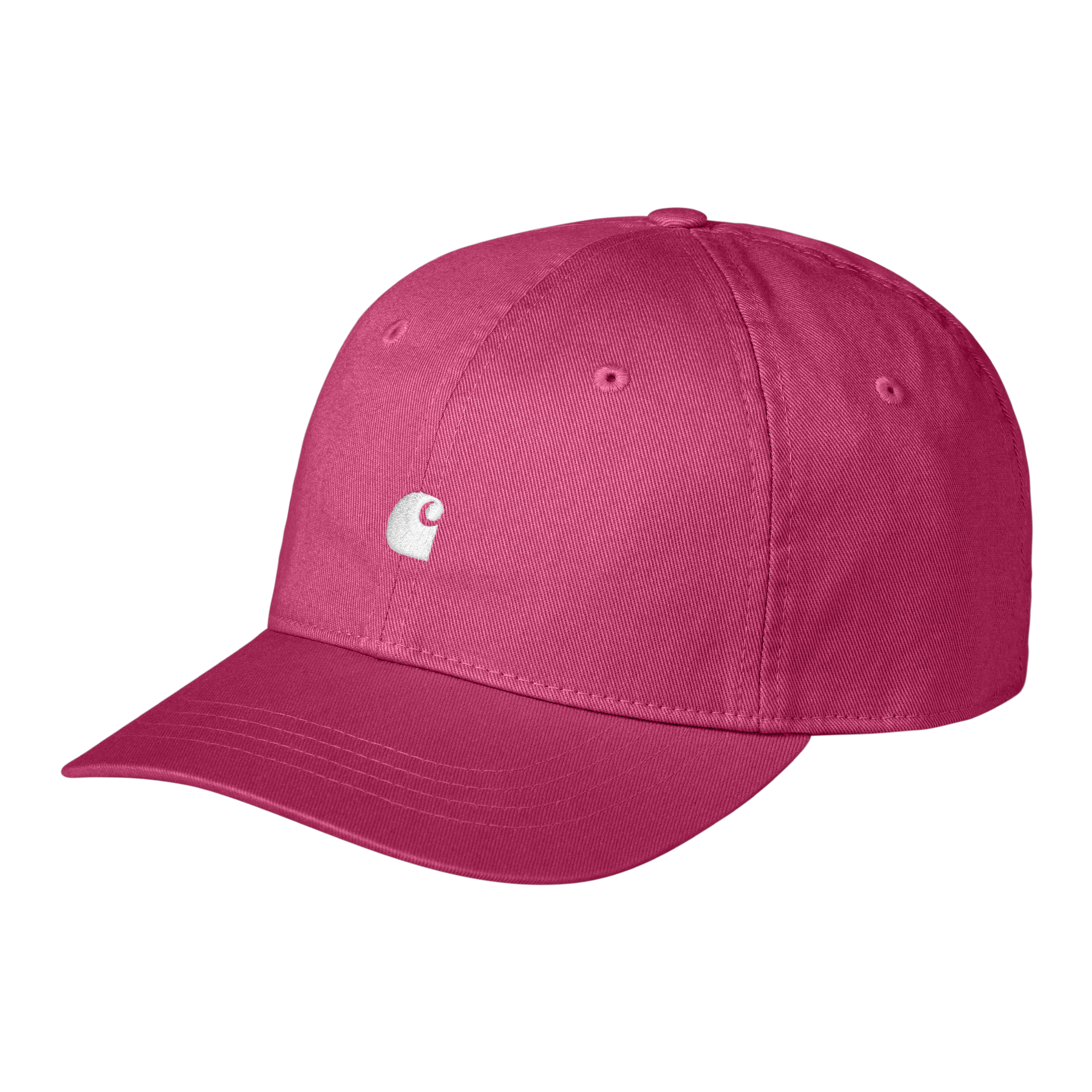 Carhartt WIP - MADISON LOGO CAP - Magenta/White