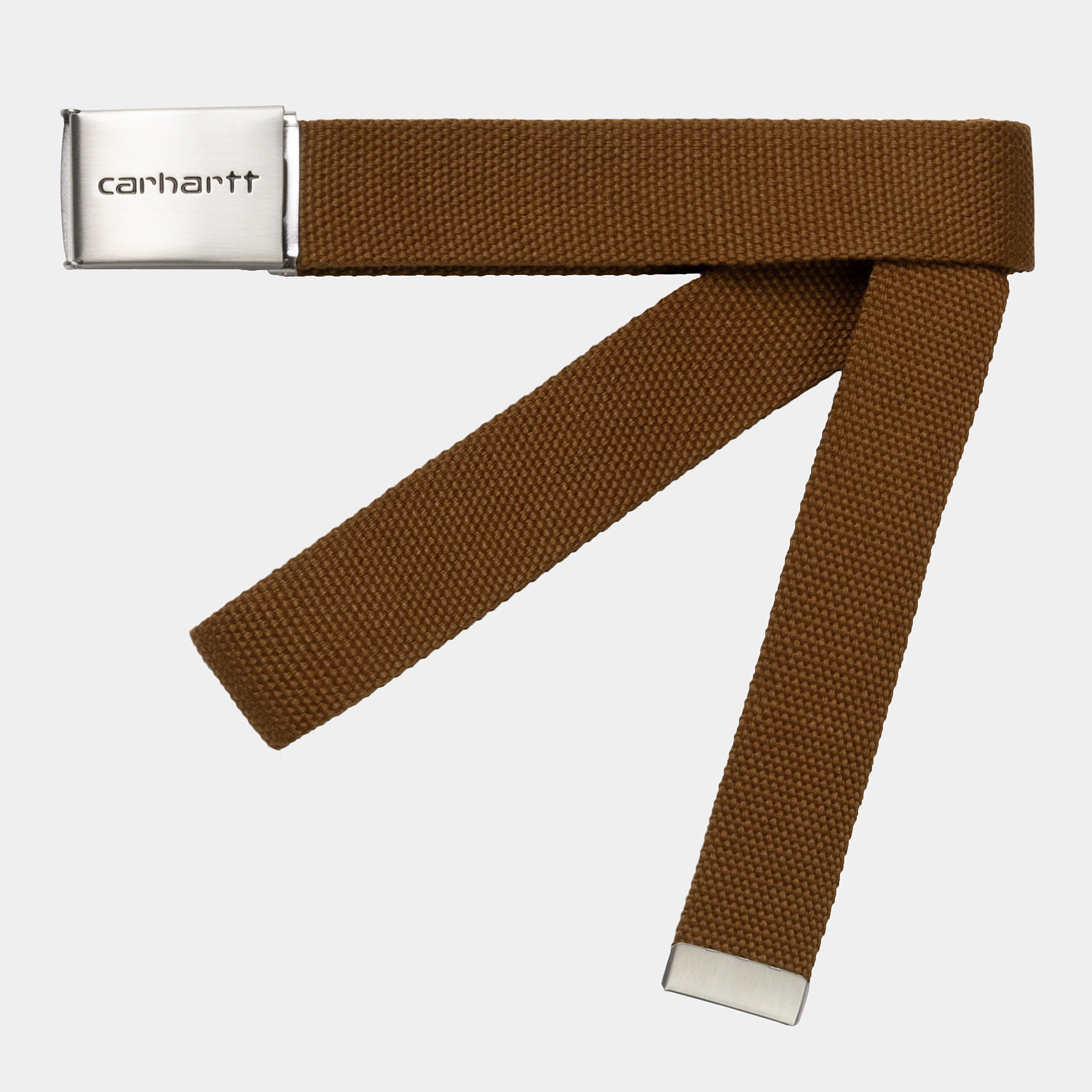 Carhartt WIP - CLIP BELT CHROME - Hamilton Brown