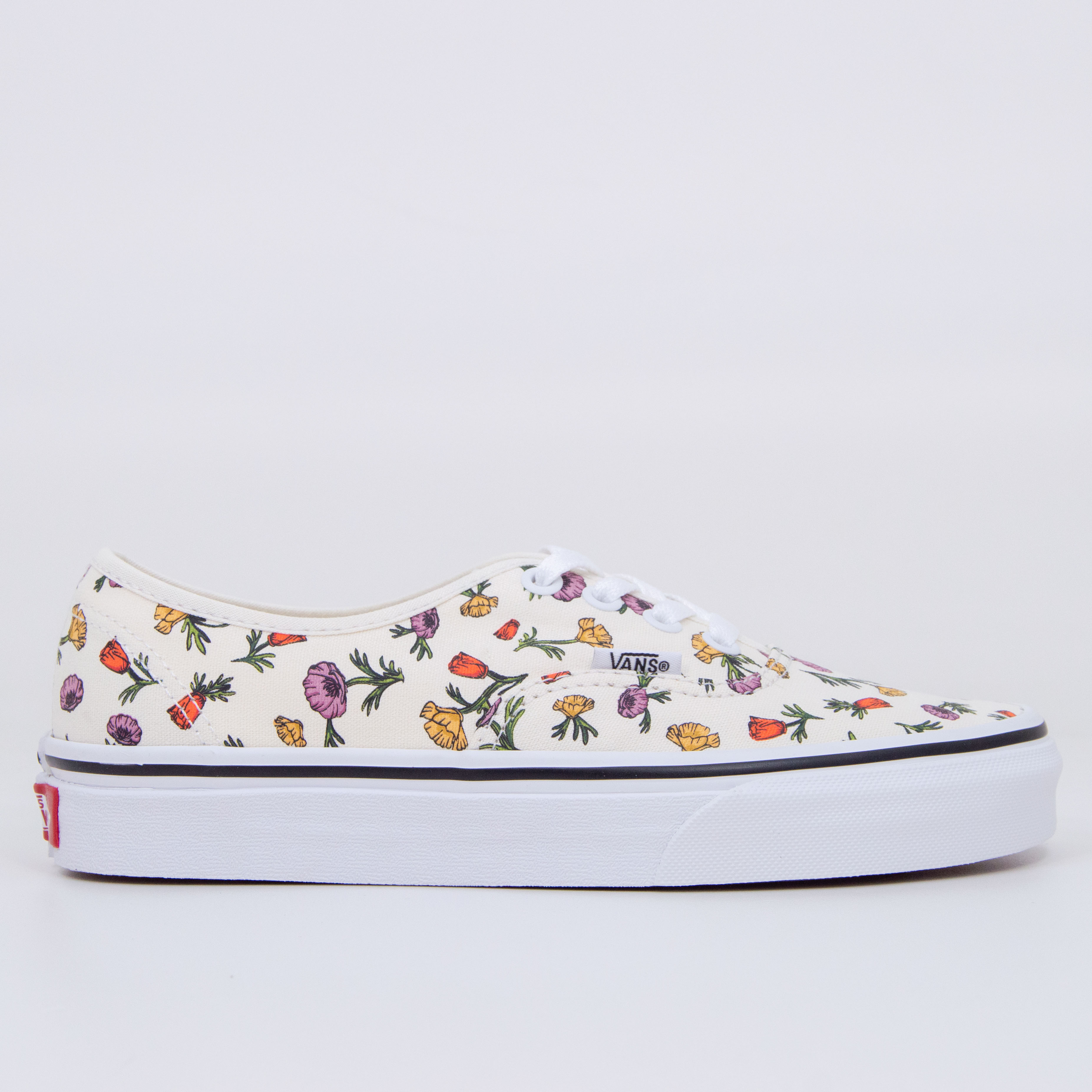 Vans - AUTHENTIC - Poppy Floral Cream