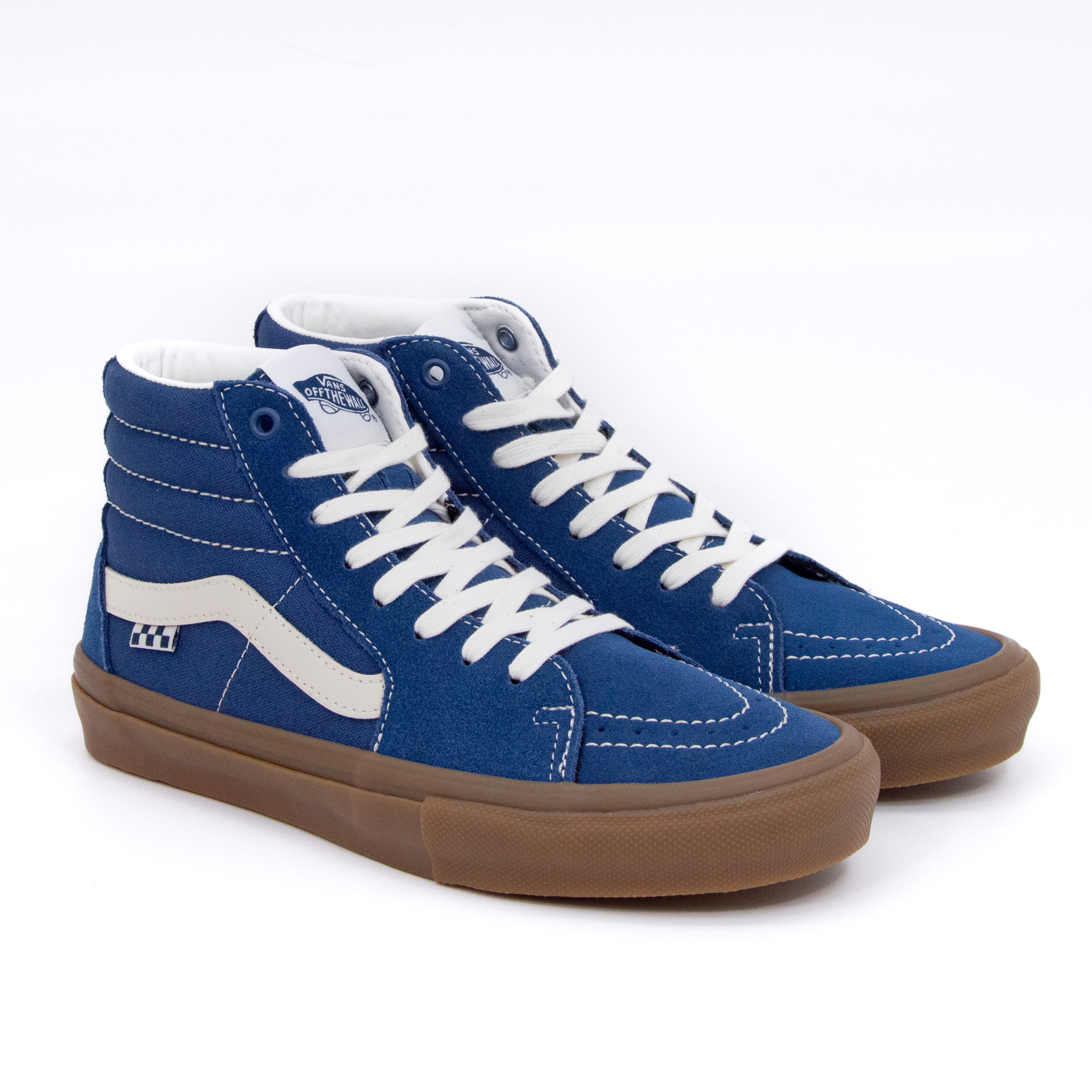 Vans - SKATE SK8-HI  - Suede Gum/Dark Denim