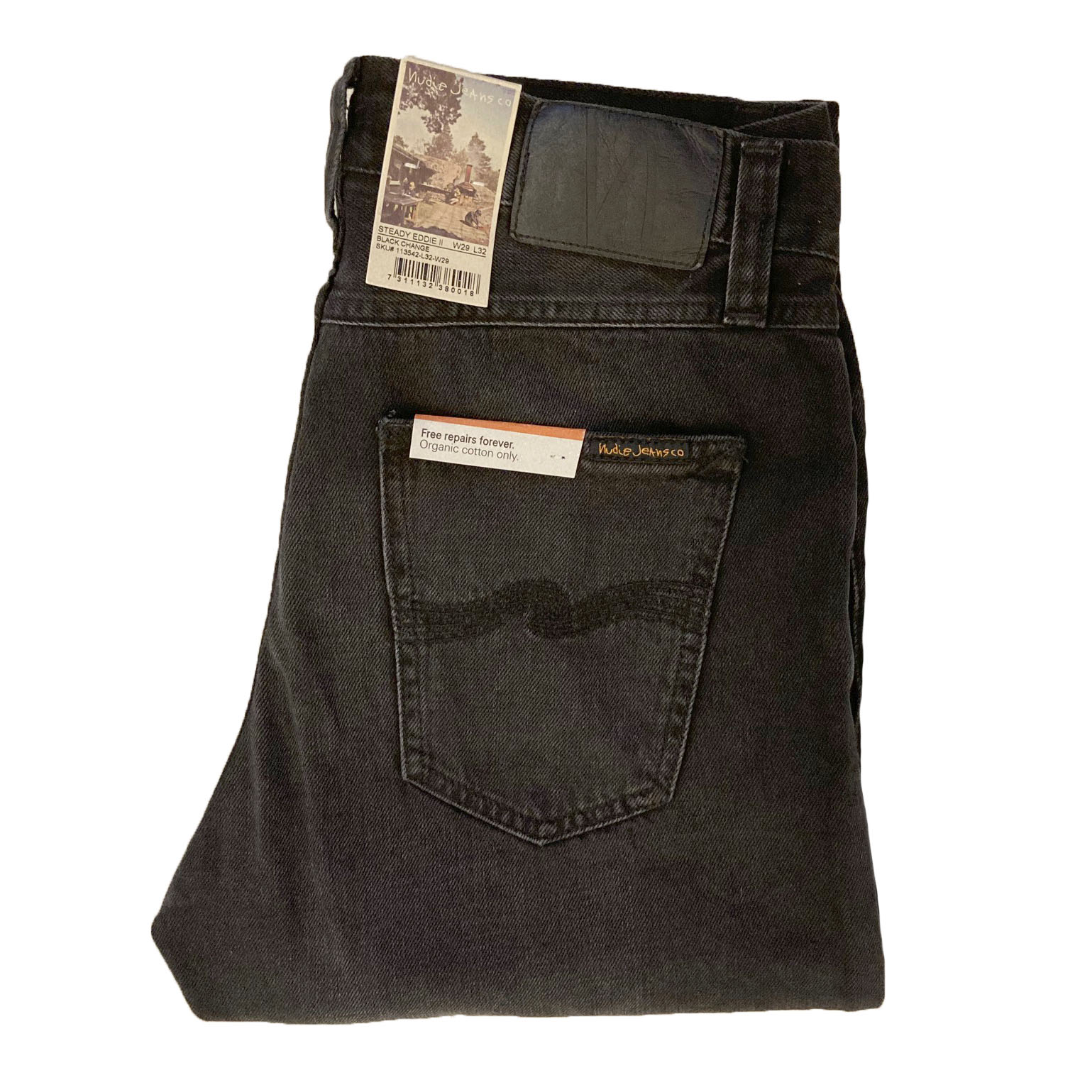 Nudie Jeans - STEADY EDDIE II - Black Change