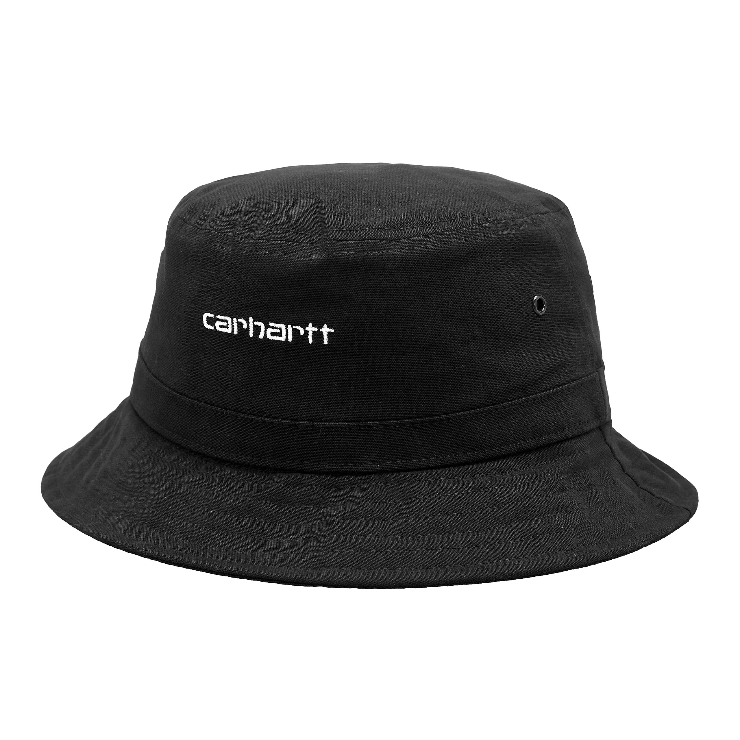 Carhartt WIP - SCRIPT BUCKET HAT - Black