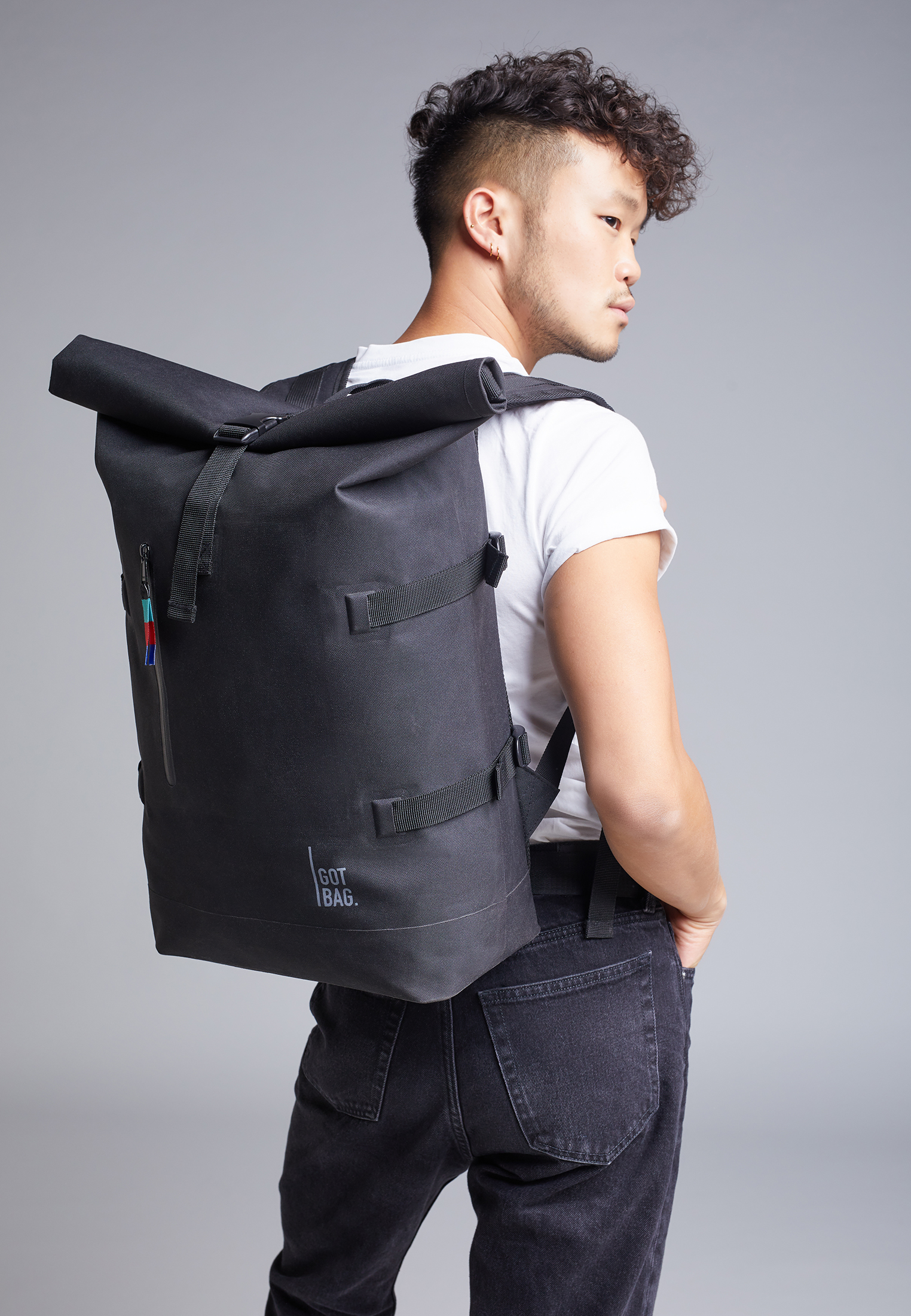 Got Bag - ROLLTOP - Black