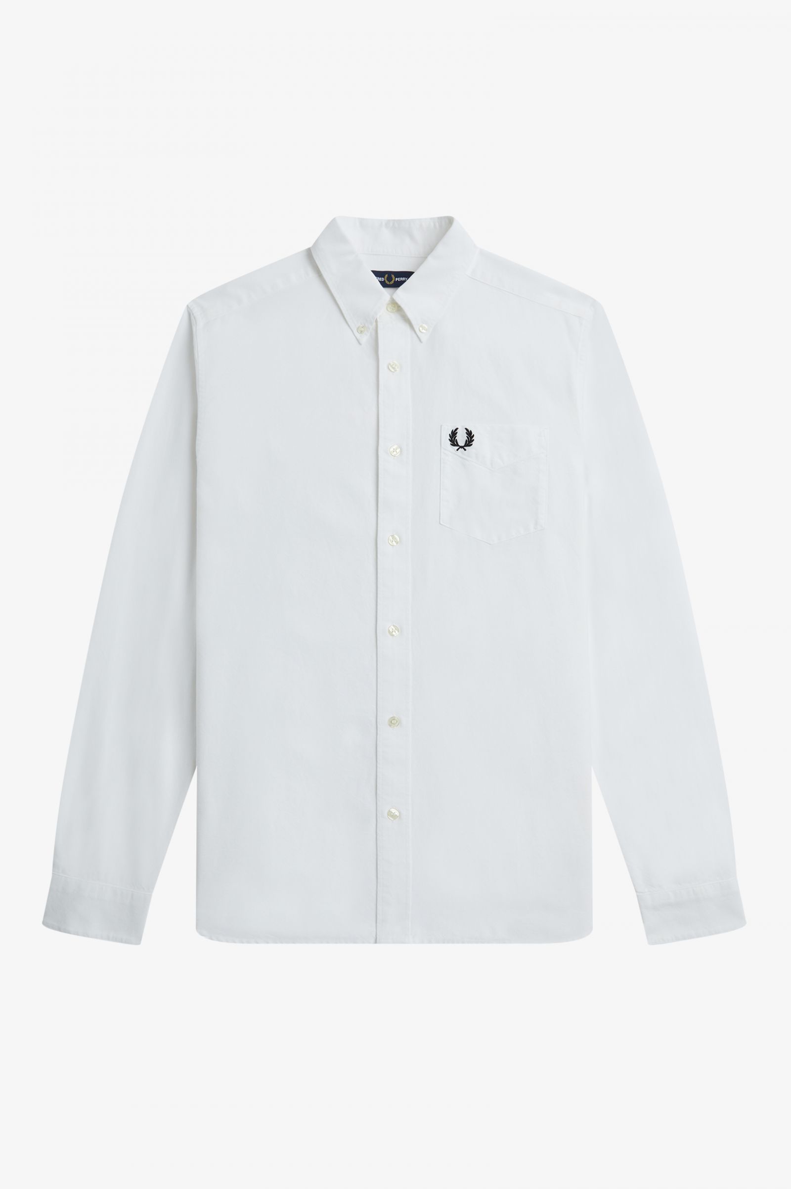 Fred Perry - OXFORD SHIRT - White Fred Perry - OXFORD SHIRT - White