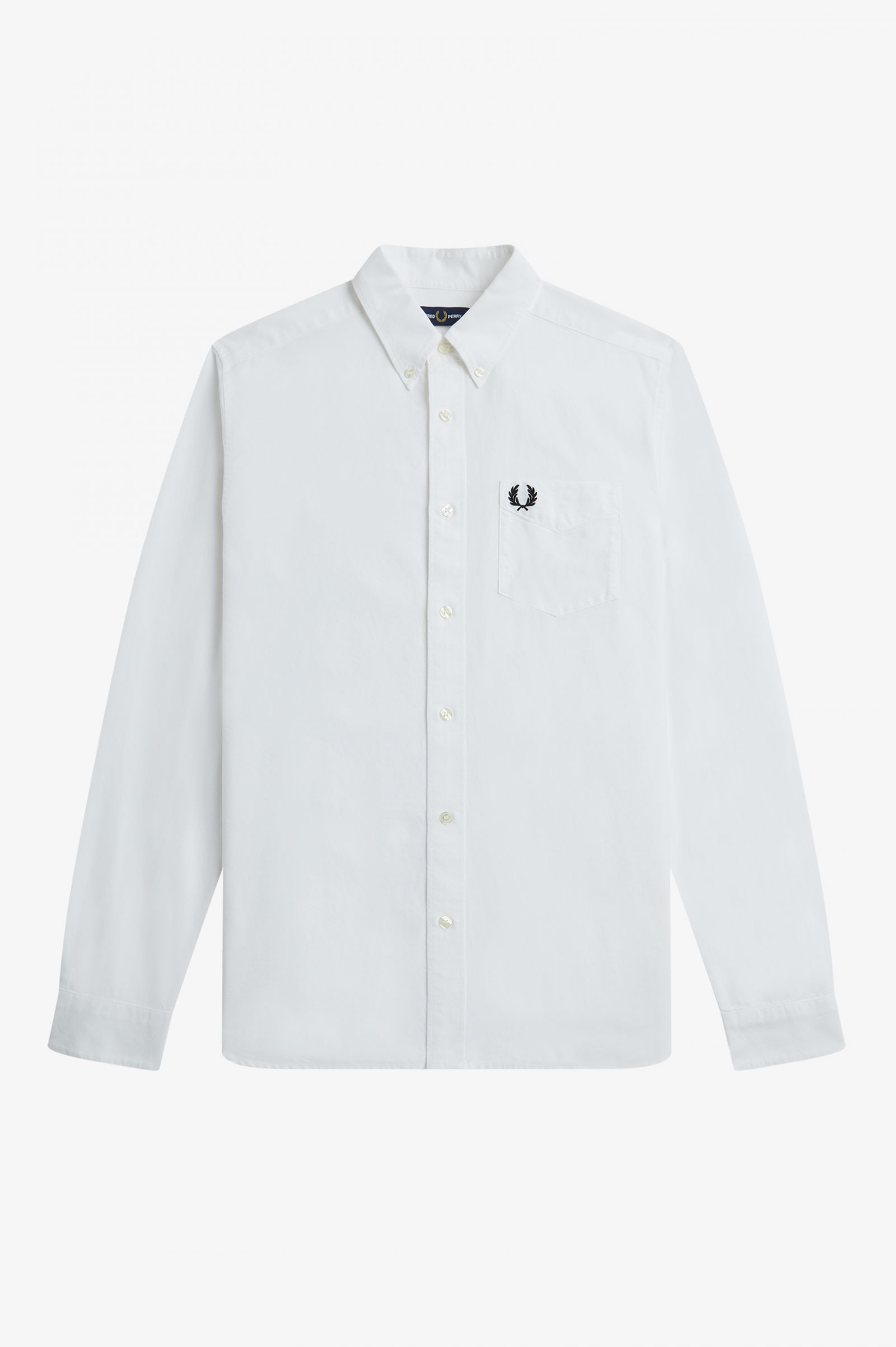 Fred Perry - OXFORD SHIRT - White