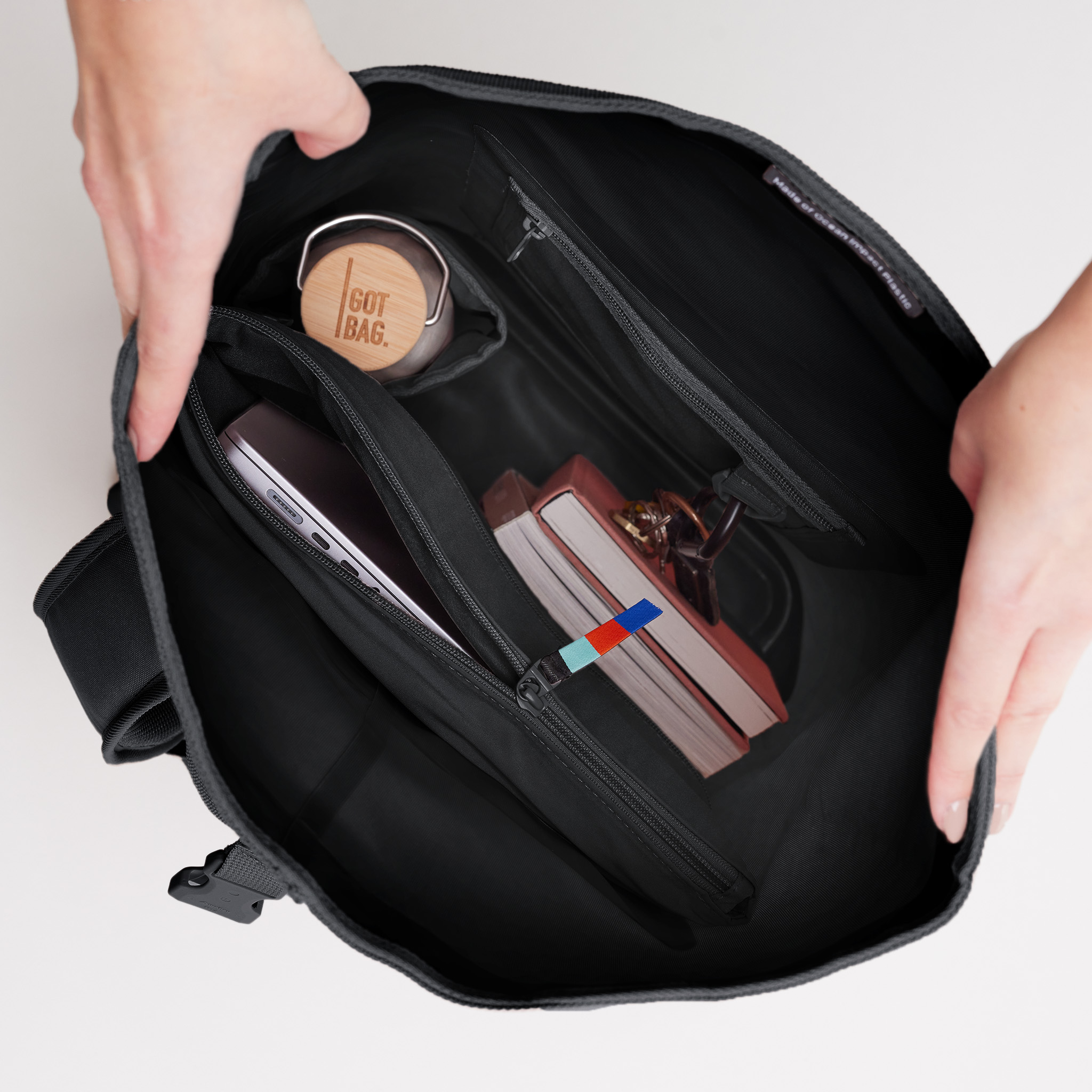 Got Bag - ROLLTOP 2.0 - Black Got Bag - ROLLTOP 2.0 - Black