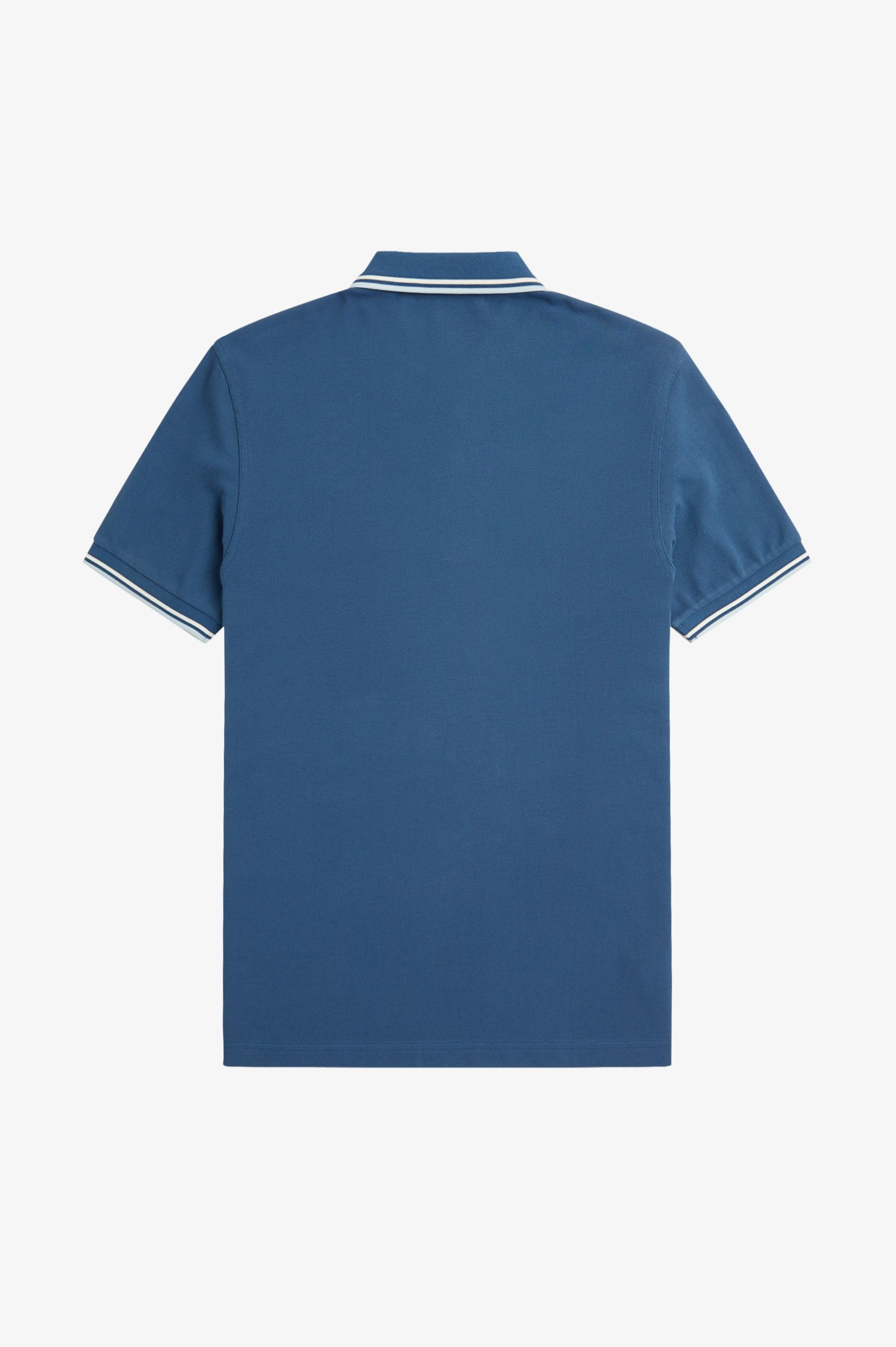 Fred Perry - TWIN TIPPED POLO SHIRT - Midnight Blue/Ecru/Light Ice