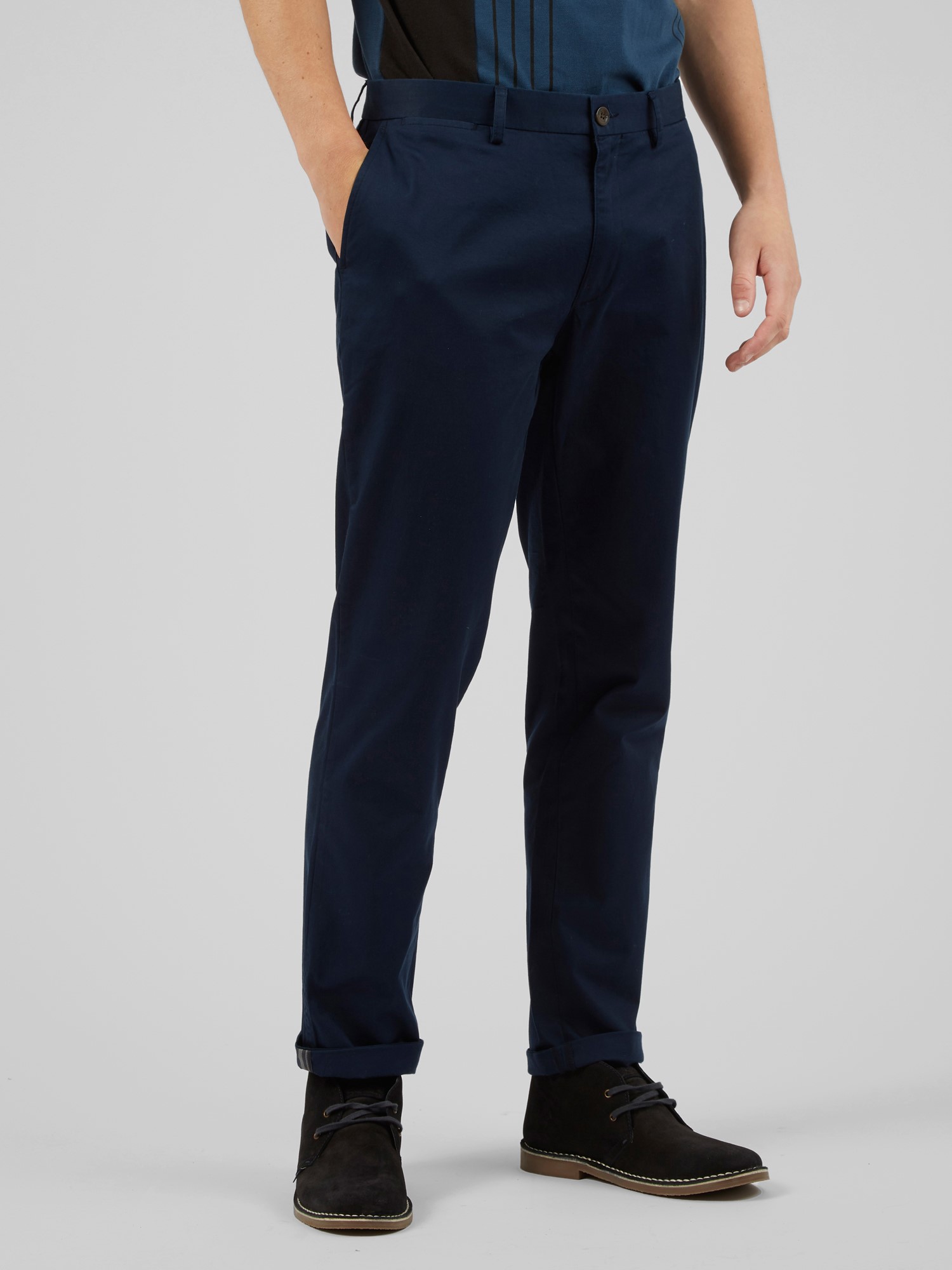 Ben Sherman - Signature Slim Stretch Chino - Dark Navy Ben Sherman - Signature Slim Stretch Chino - Dark Navy