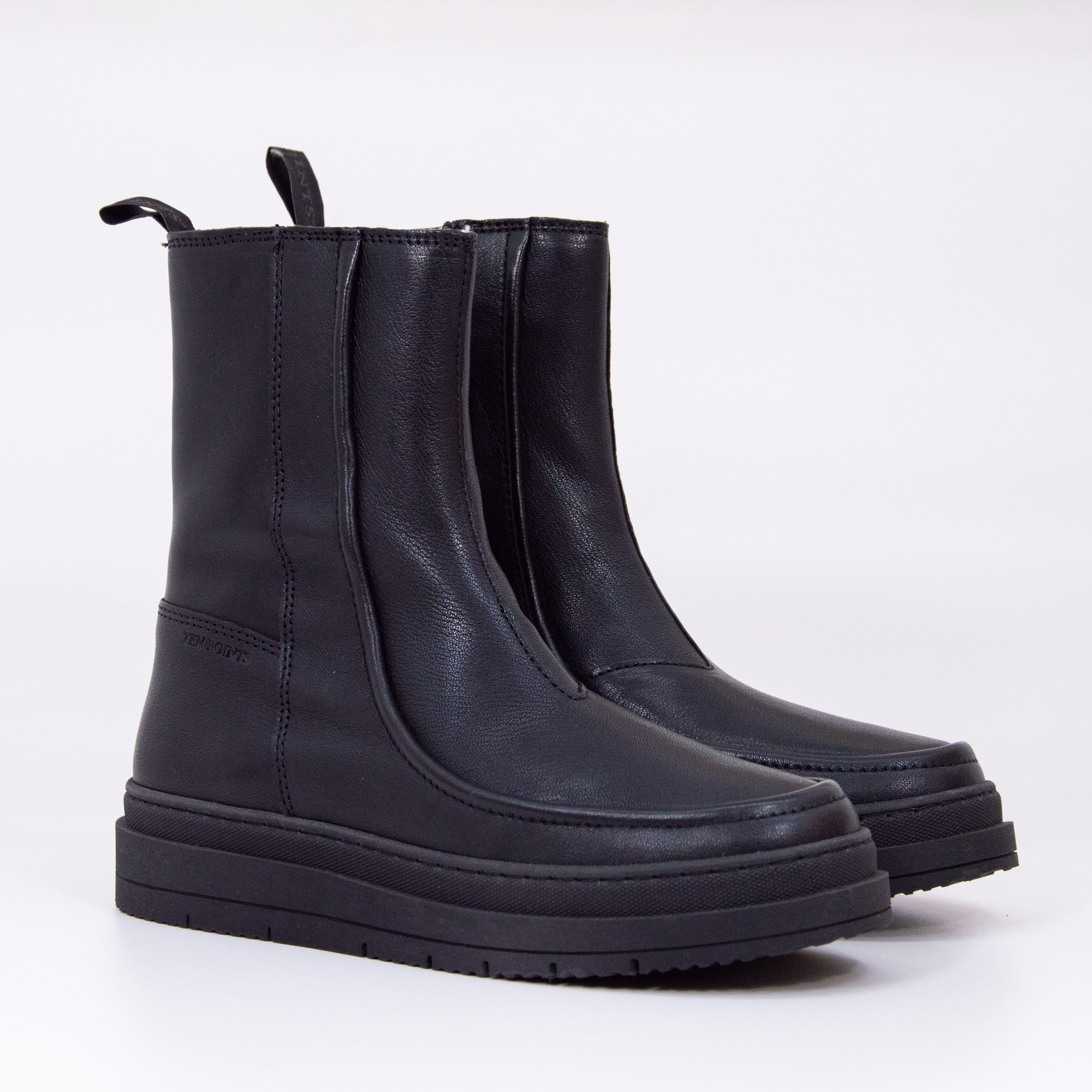 Ten Points - LARINA WARM BOOT - Black/Black 