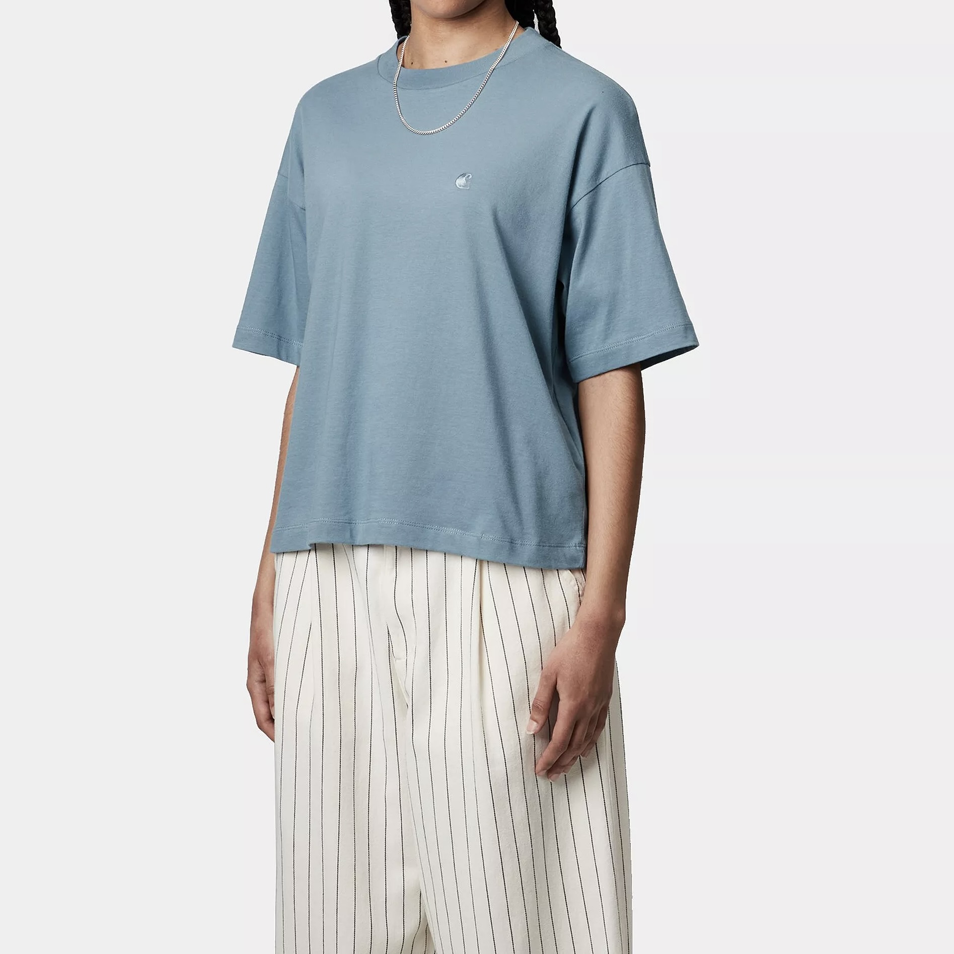 Carhartt WIP - W' S/S Chester T-Shirt -  Clay Blue