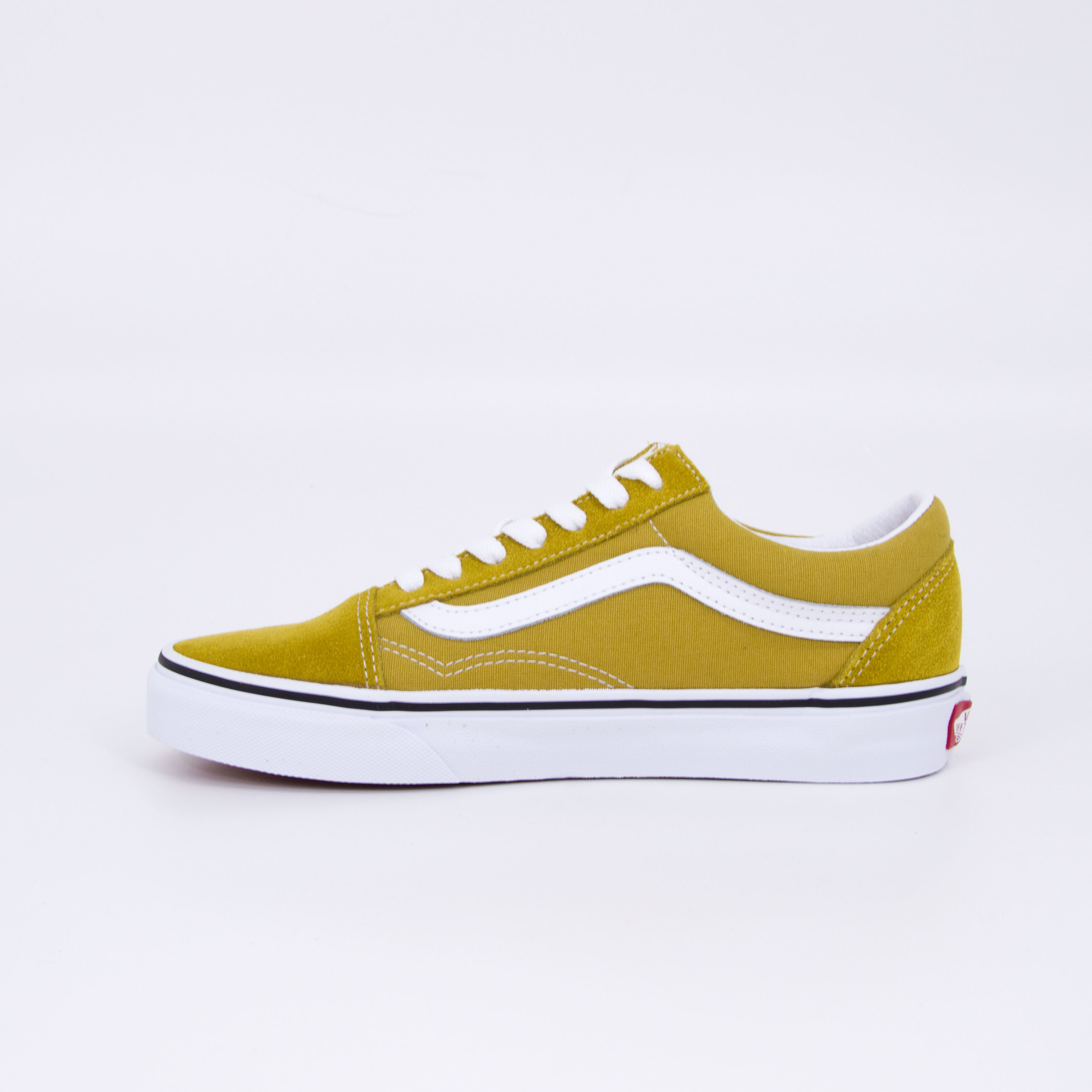 Vans - OLD SKOOL - Olive Oil/True White