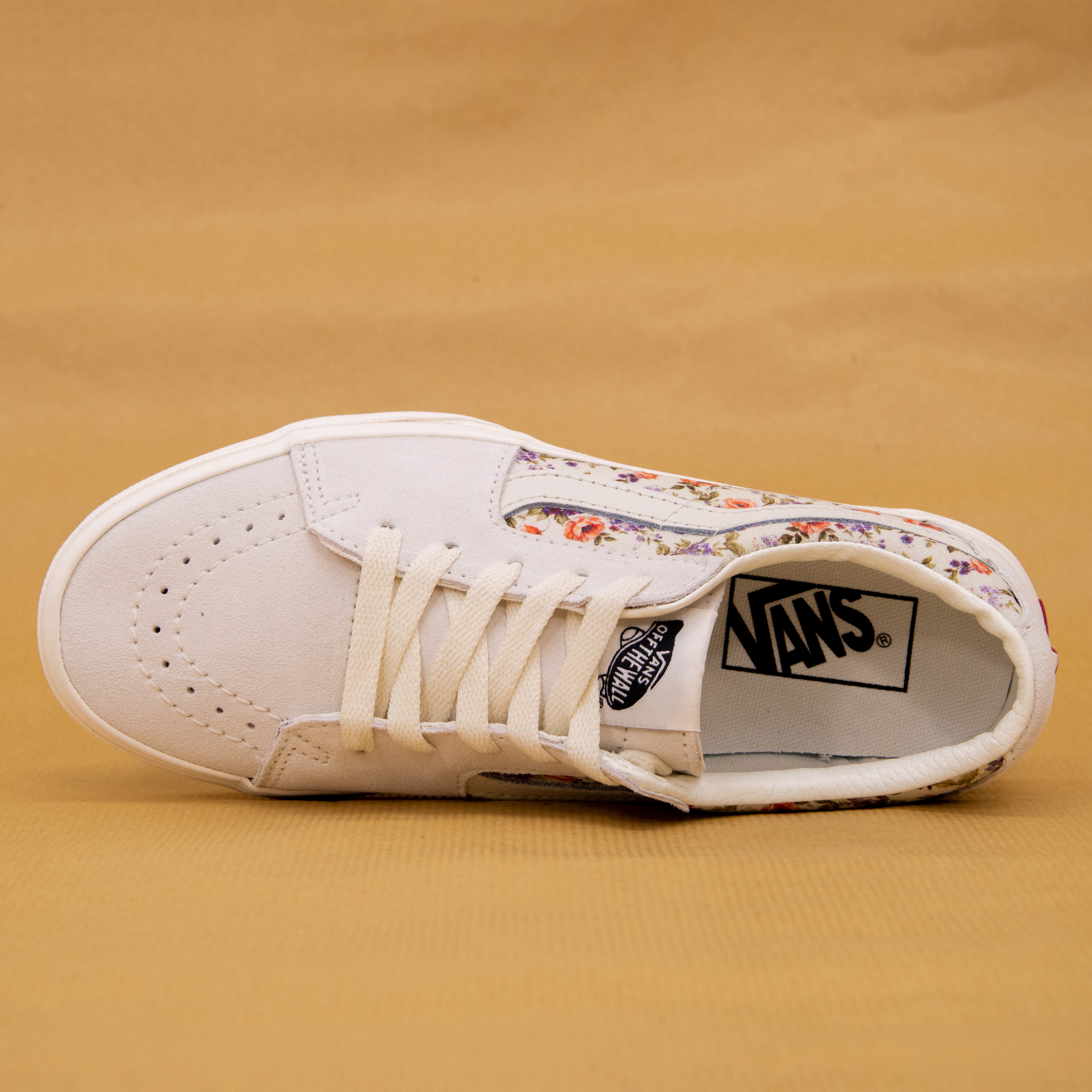 Vans - SK8-LOW - Vintage Floral Marshmallow Vans - SK8-LOW - Vintage Floral Marshmallow