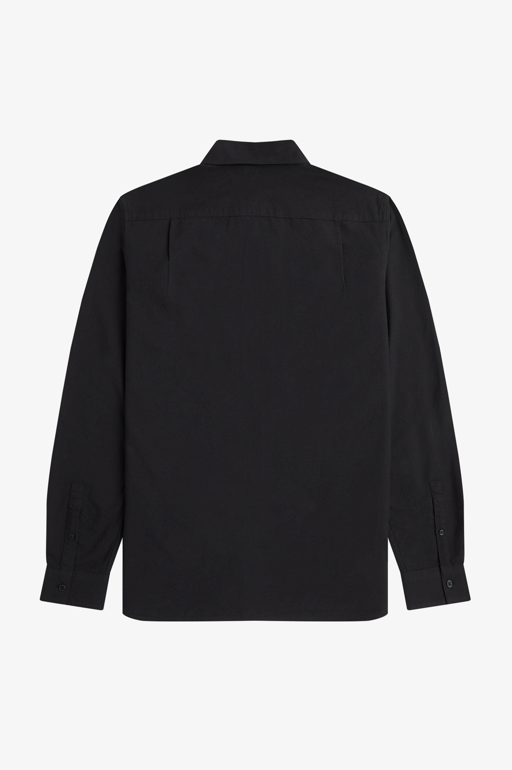 Fred Perry - OXFORD SHIRT - Black